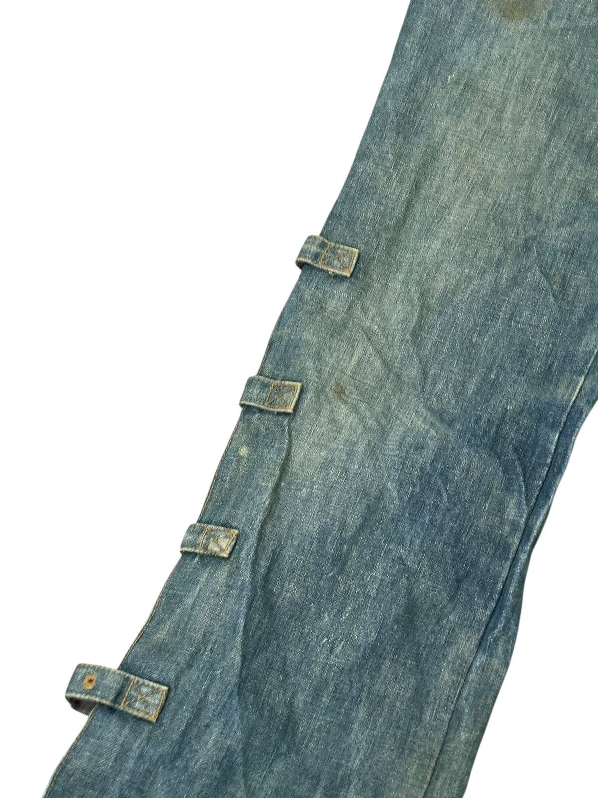 Japanese Brand Flare Jeans Morgan Homme Faded Boot Cut Chrome hearts 2🟦7 Size US 32 / EU 48 - 16 Thumbnail