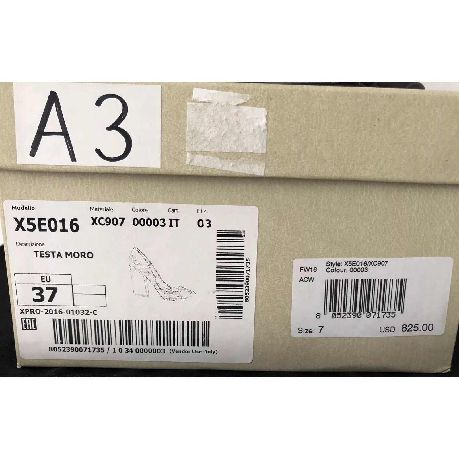 Armani Collezioni Armani Collezioni Women High Heel Leather Shoes 7 US X5E016 Size US 7 / IT 37 - 9 Thumbnail