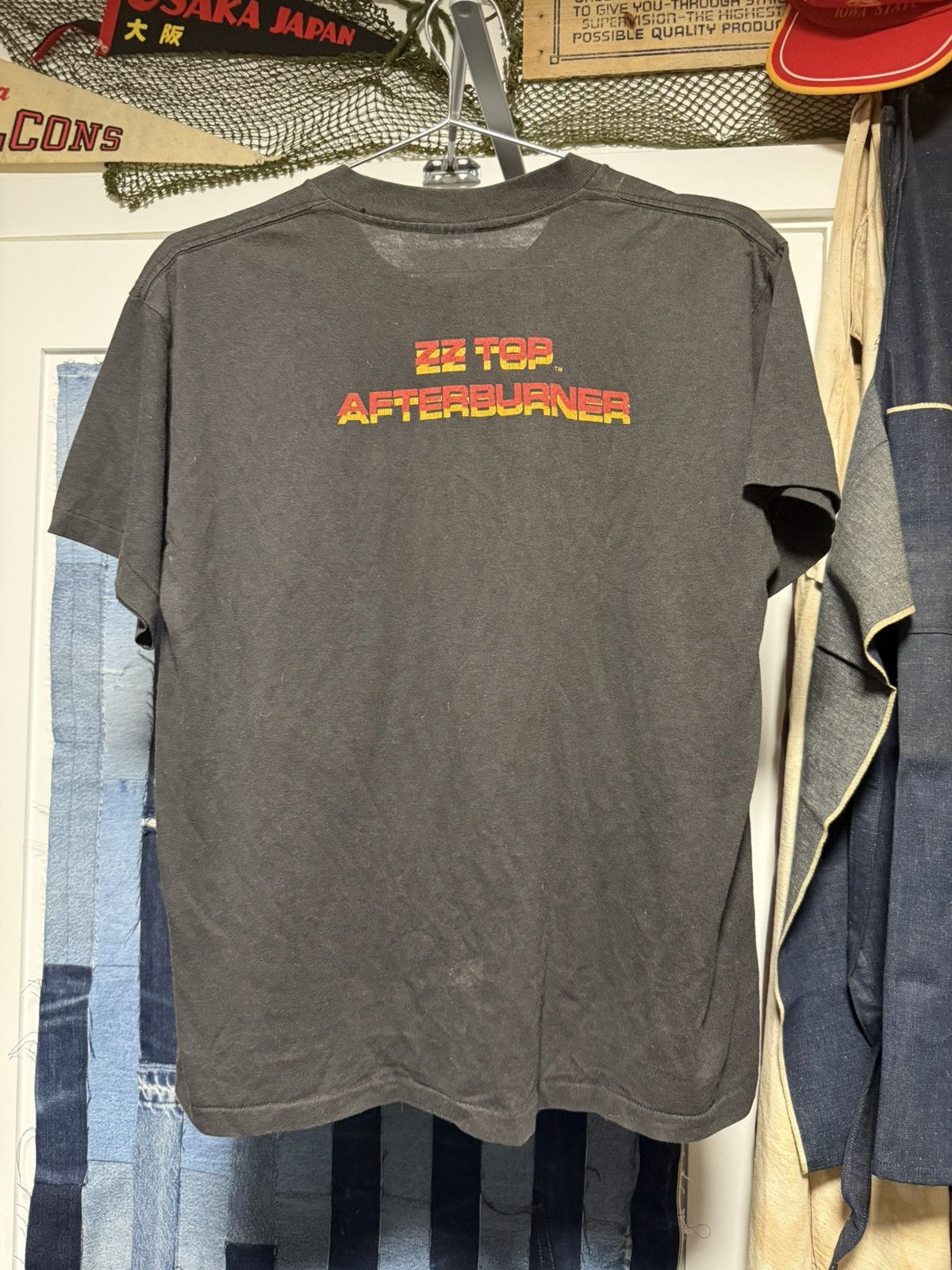 Band Tees Vintage 1986 ZZ Top Afterburner Shirt Size US L / EU 52-54 / 3 - 4 Thumbnail