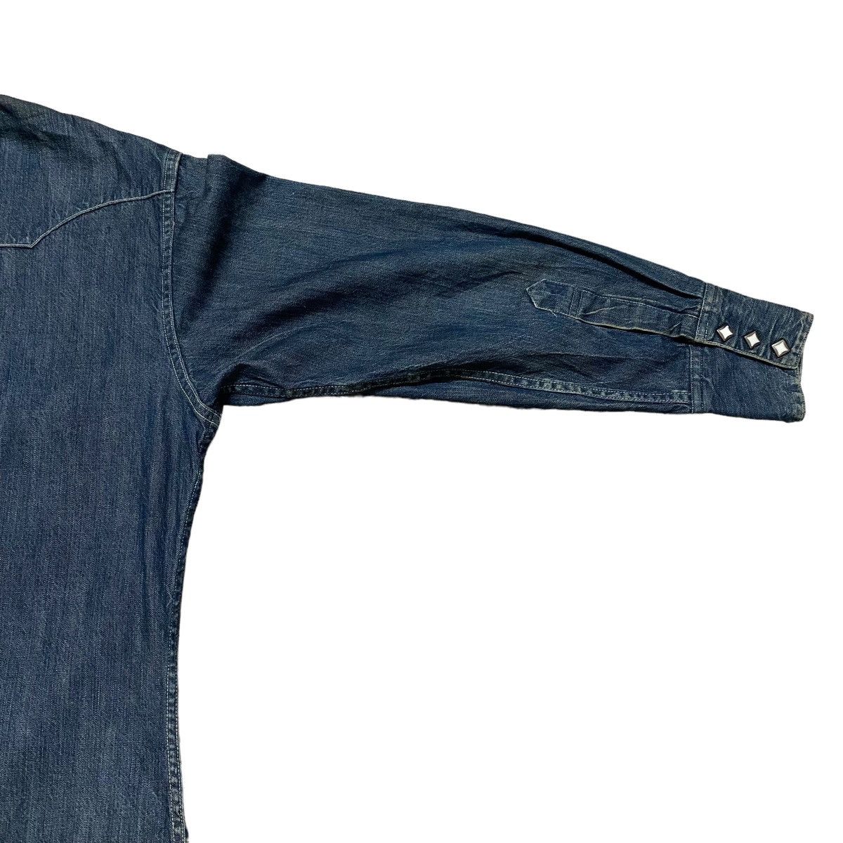 Sugar Cane Vintage Sugarcane Western Denim Shirt Size US M / EU 48-50 / 2 - 10 Thumbnail
