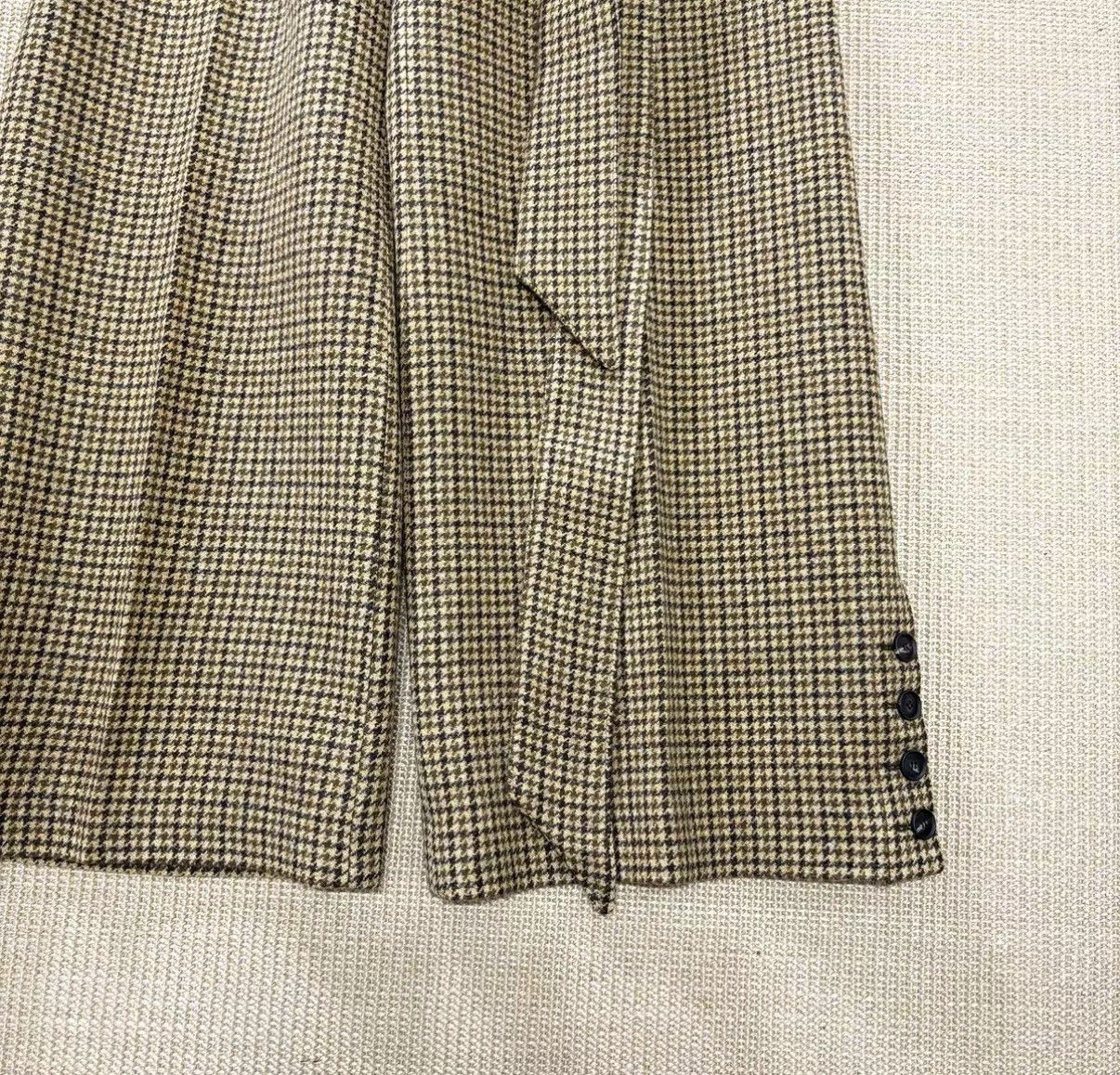 Egon Lab Egonlab "Only Lovers Left Alive" Brown Plaid Trousers J29 Size US 36 / EU 52 - 3 Thumbnail