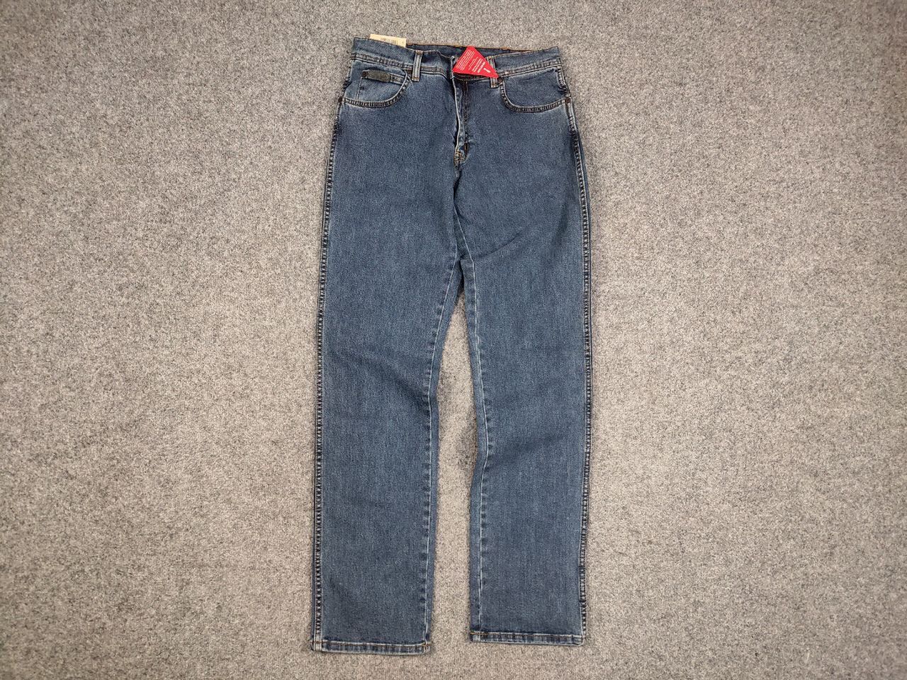 Wrangler Vintage Wrangler regular straight Stonewash Denim Jeans Size US 32 / EU 48 - 2 Thumbnail