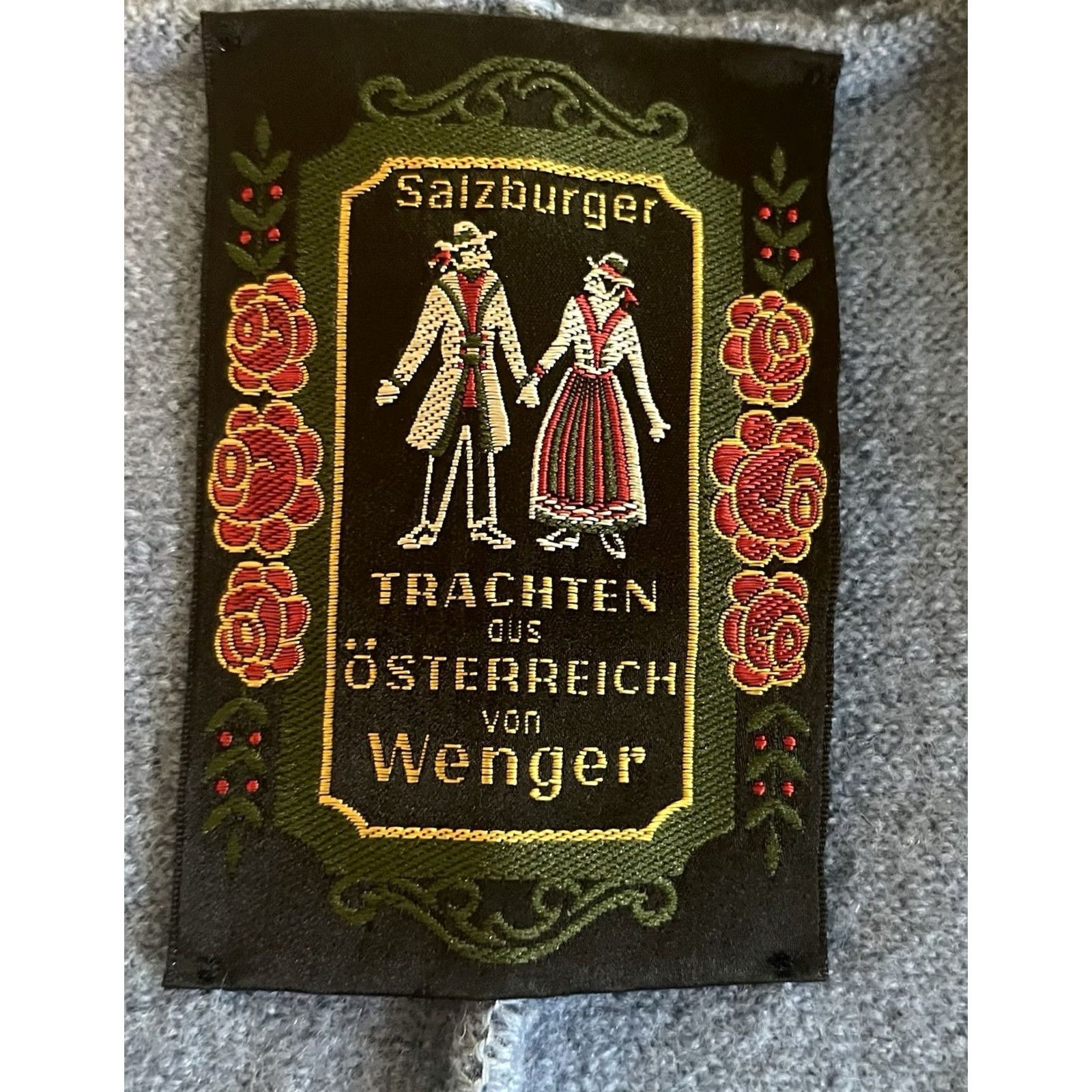 Vintage VINTAGE Salzburger Trachten Wenger Sweater Cardigan 148 Wool Women’s Osterreich Size M / US 6-8 / IT 42-44 - 3 Thumbnail