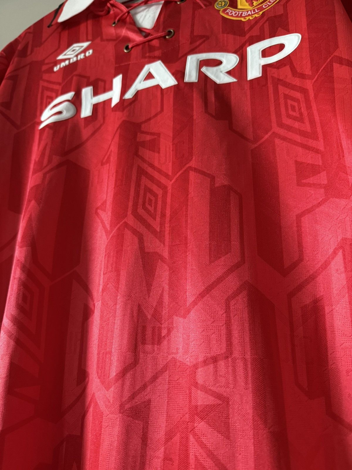 Umbro Eric Cantona Manchester United Vintage New Soccer Jersey Size US XXL / EU 58 / 5 - 2 Thumbnail