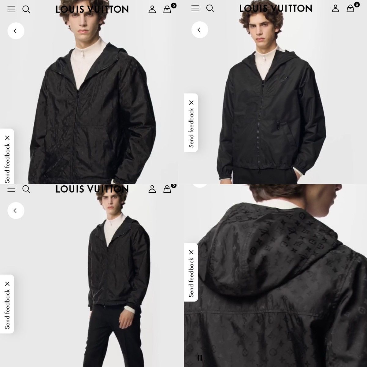 Louis Vuitton Louis Vuitton Monogram Reversible Nylon Jacket Size US XL / EU 56 / 4 - 24 Thumbnail