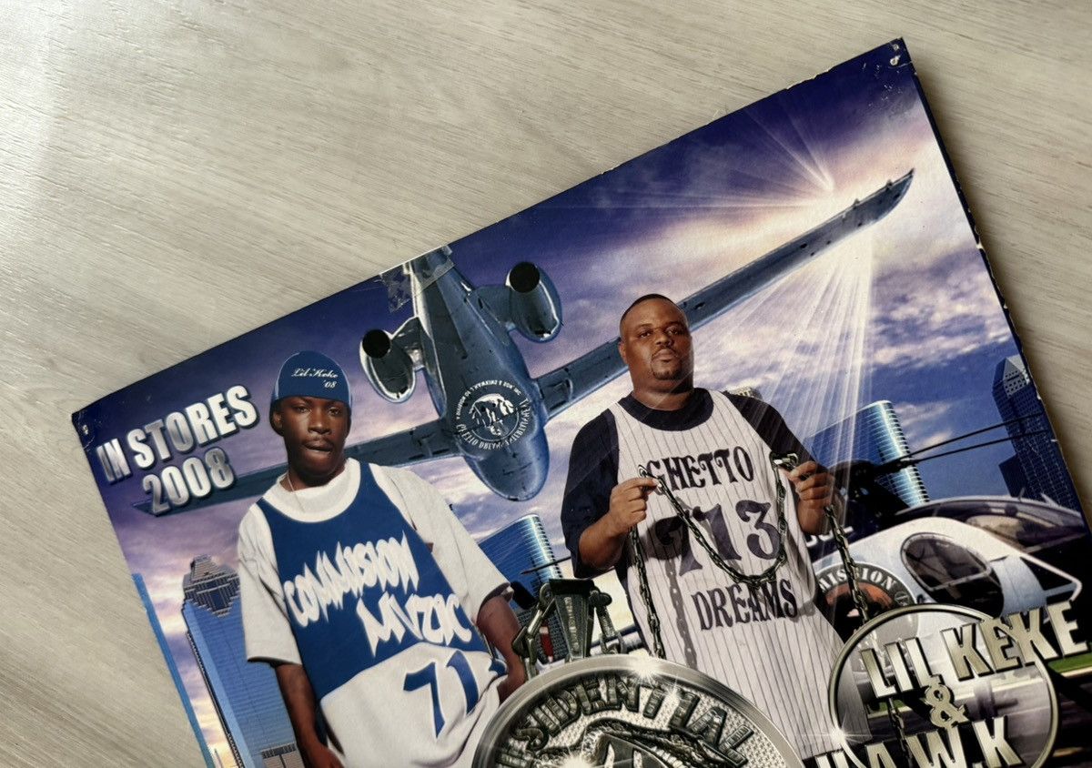 Vintage Zro 1 Deep / Lil Keke Big HAWK Forever Wreck’en Album Poster Size ONE SIZE - 4 Thumbnail