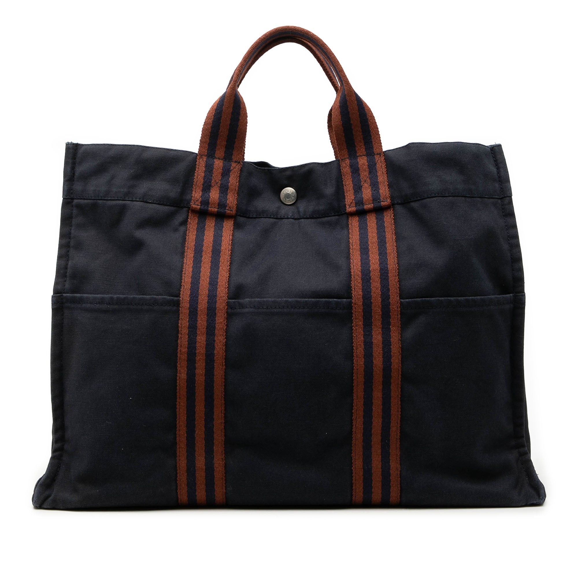 Hermes Canvas Fourre Tout MM Size ONE SIZE - 1 Thumbnail