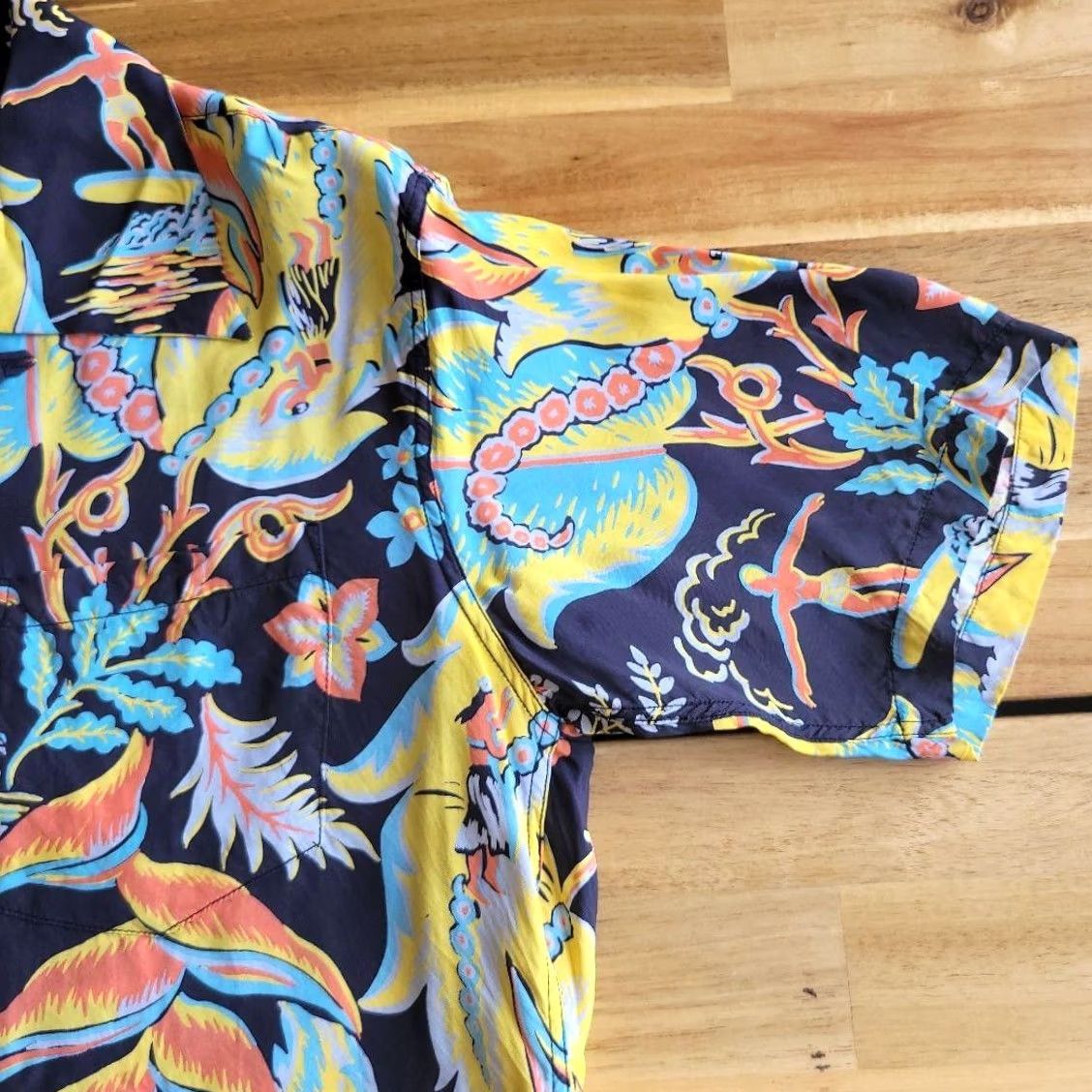 Sun Surf Sun Surf Hawaiian Print Rayon Short Sleeve Shirt M Japan Made Mens Size US M / EU 48-50 / 2 - 5 Thumbnail