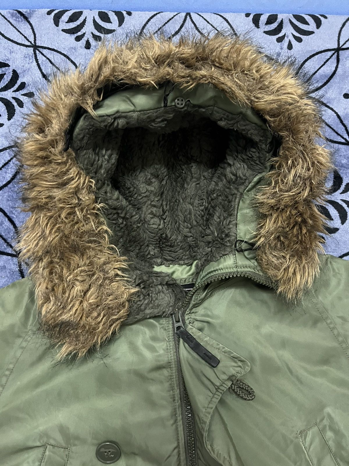 Alpha Industries × Vintage Alpha Industries Bomber / Parka Jacket Streetwear vintage Size US M / EU 48-50 / 2 - 17 Thumbnail