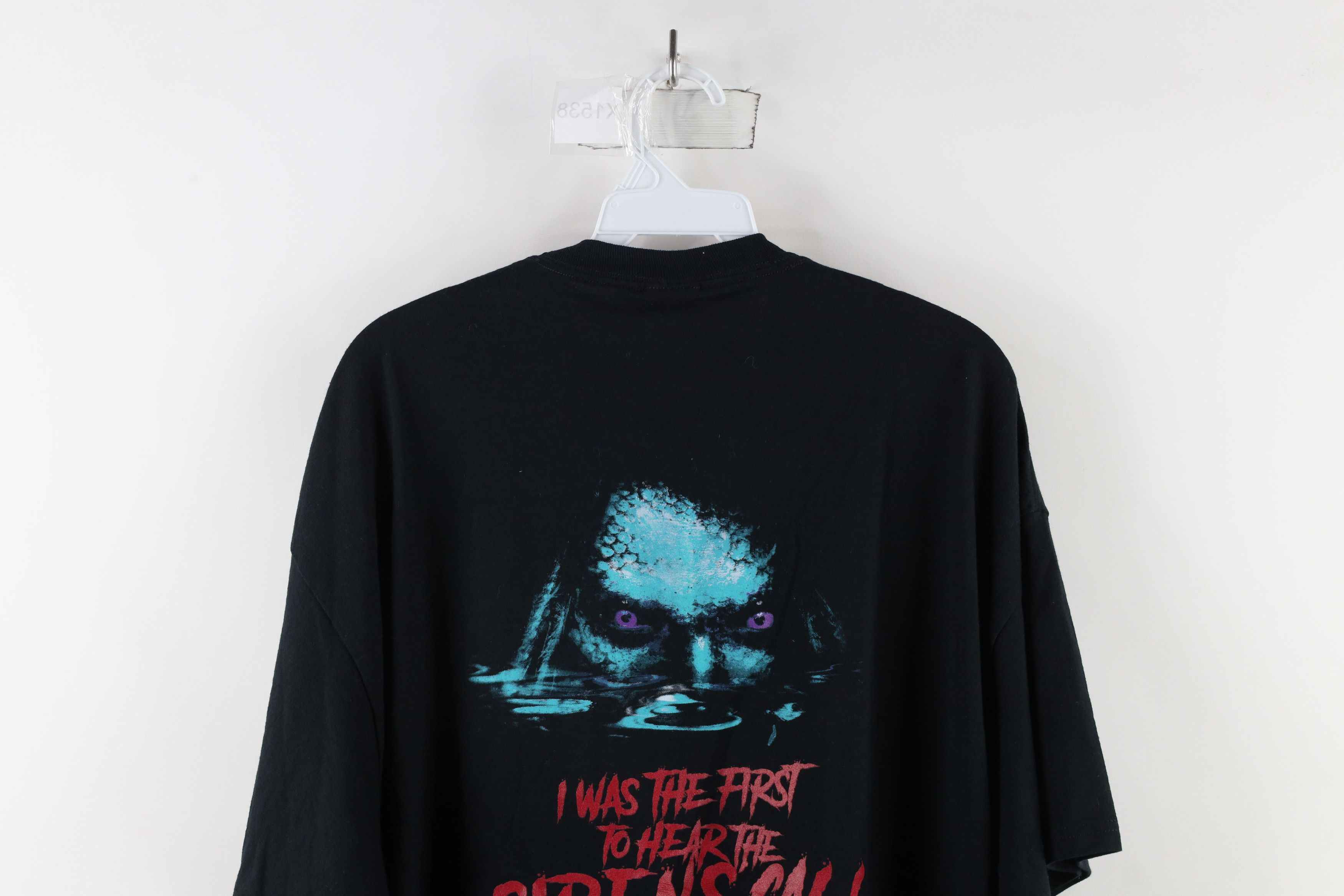Vintage Vintage SeaWorld O Scream Halloween Monster T-Shirt Black Size US XXL / EU 58 / 5 - 9 Thumbnail