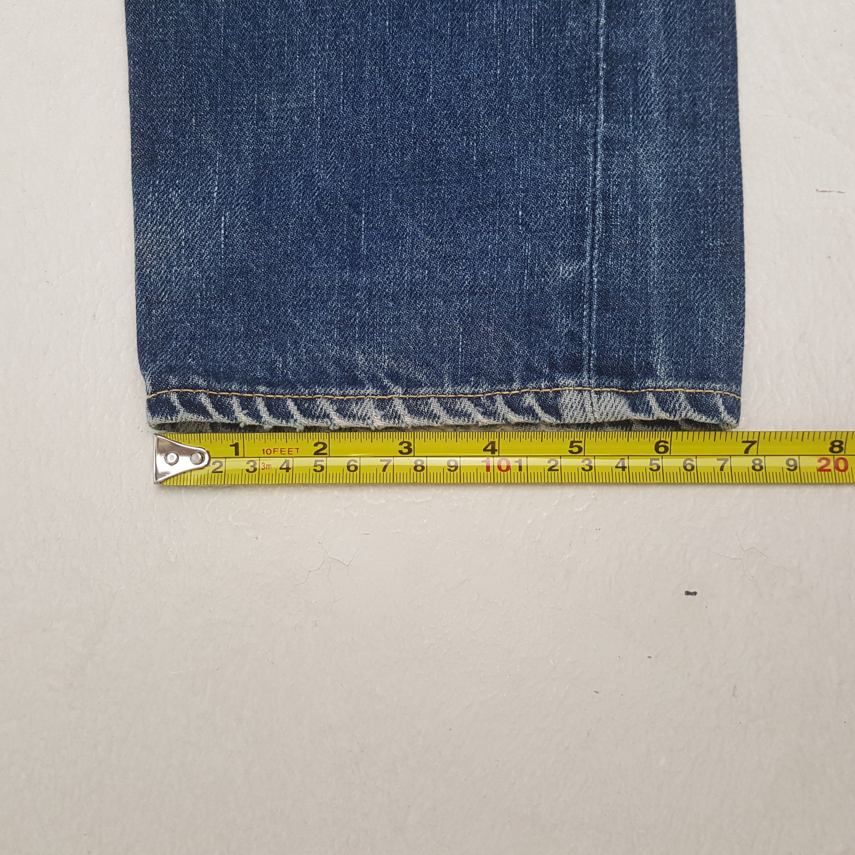 Evisu Evis Japanese Brand Streetwear Custom Daicock Jeans RR28 Size US 28 / EU 44 - 11 Thumbnail