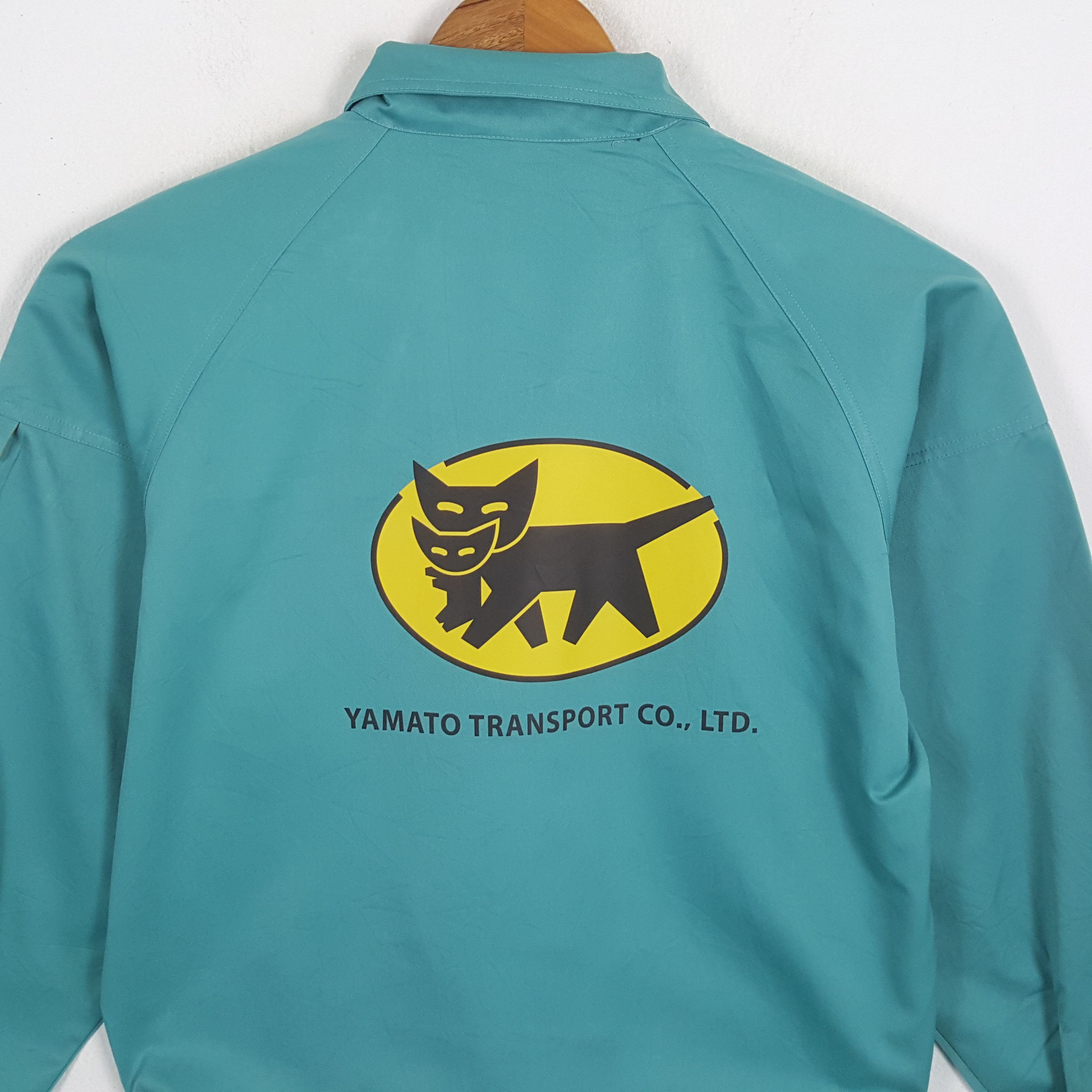 Japanese Brand × Vintage Vintage YAMATO TRANSPORT Japanese Brand Custom Jacket Size US L / EU 52-54 / 3 - 2 Thumbnail