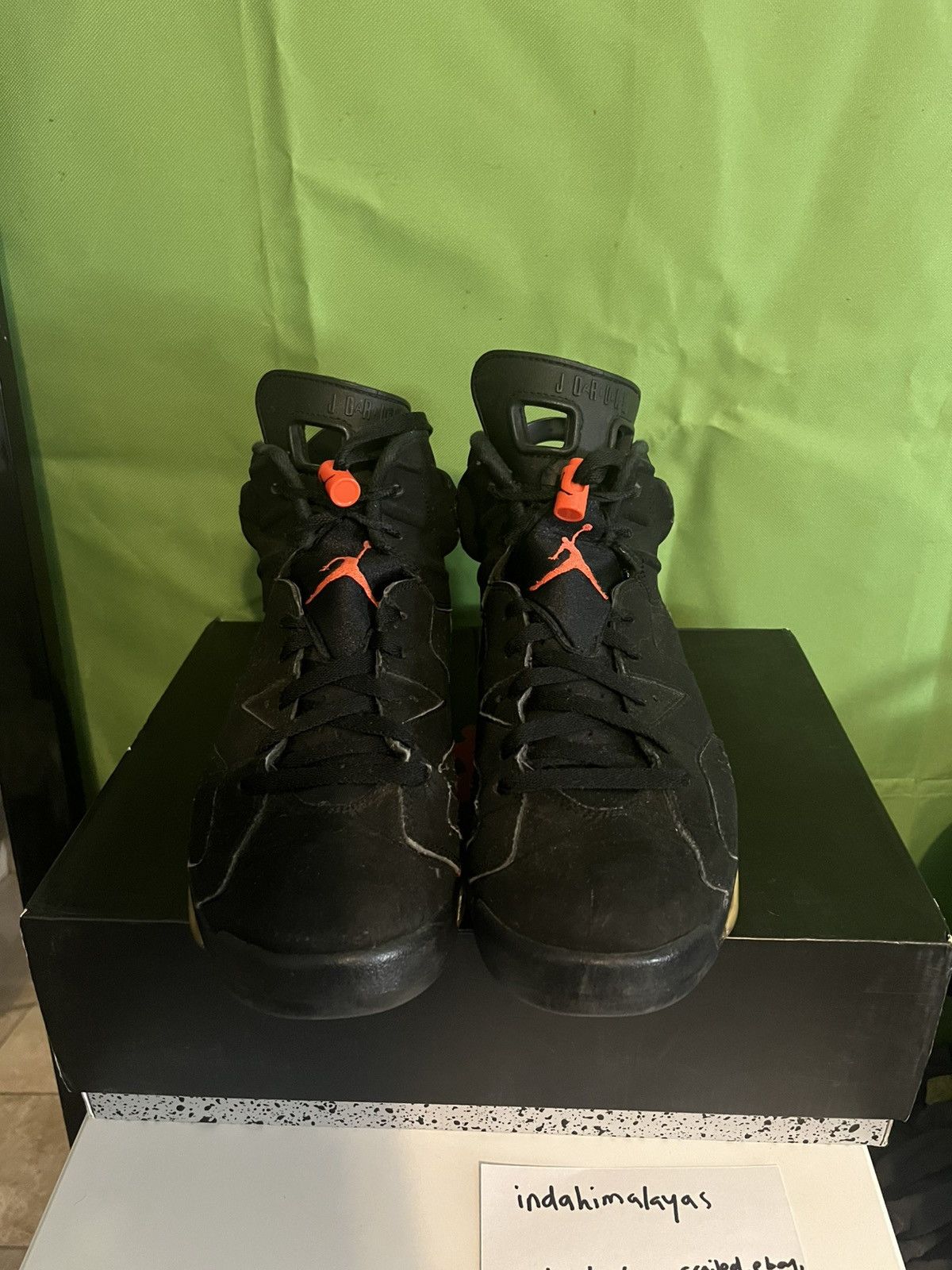 Nike Air Jordan 6 “Infrared Size US 9.5 / EU 42-43 - 5 Thumbnail