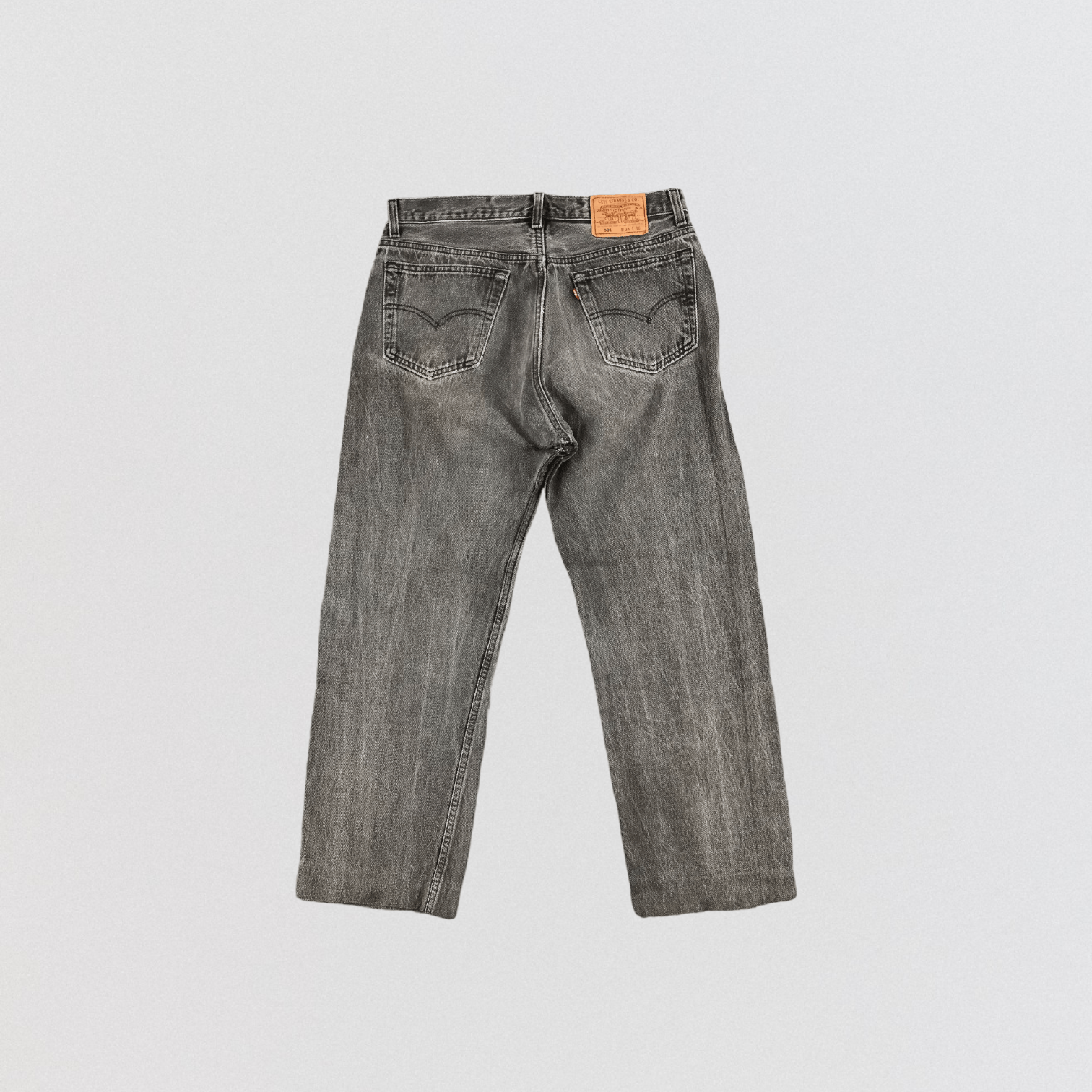 Levi's Vintage 90s Levis 501 Earth Tone Jeans-JM1544 Size US 33 - 2 Thumbnail