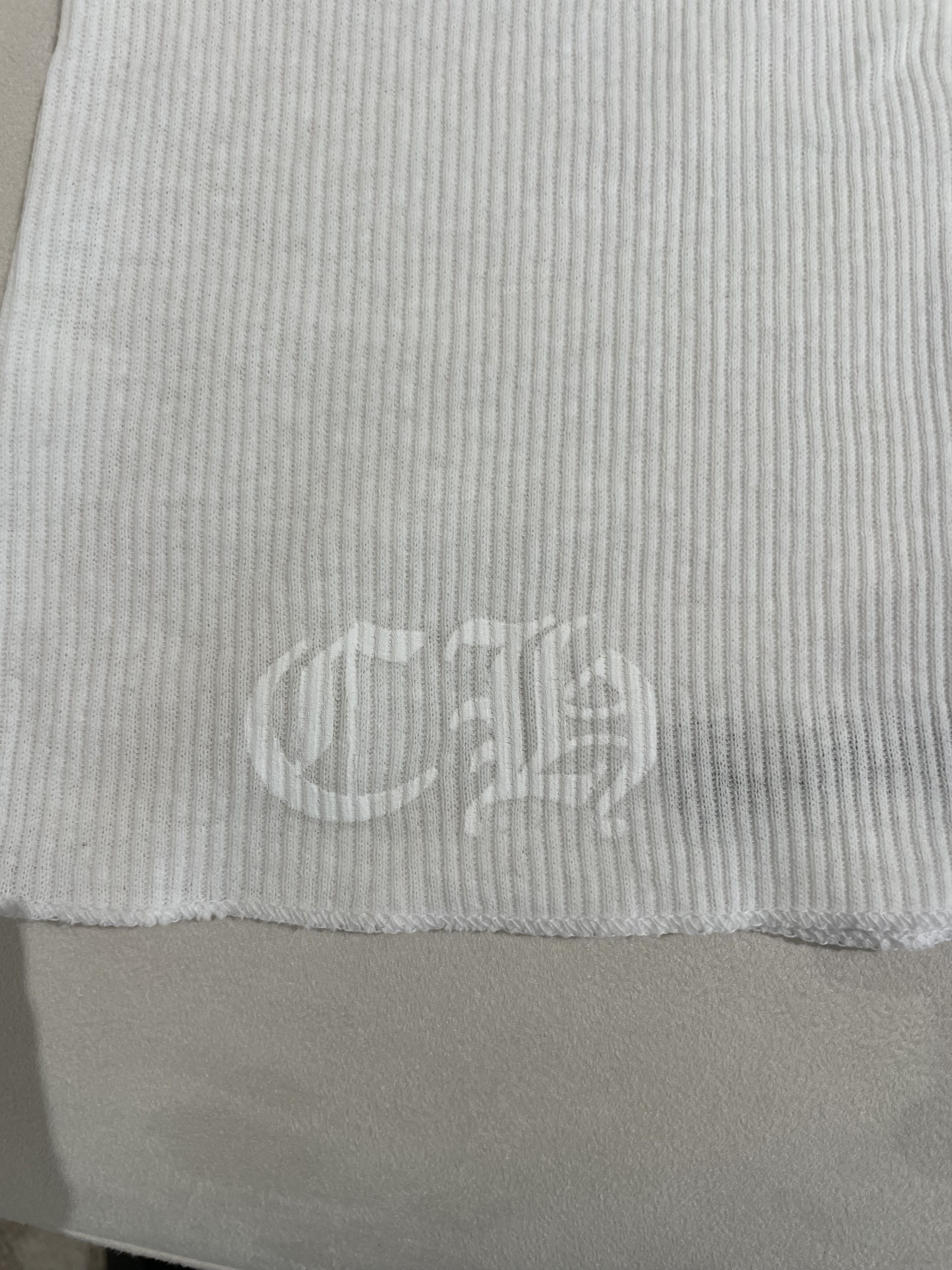 Chrome Hearts Chrome Hearts LOVE U Vine Heart White Rib Tank Top Size M / US 6-8 / IT 42-44 - 7 Thumbnail