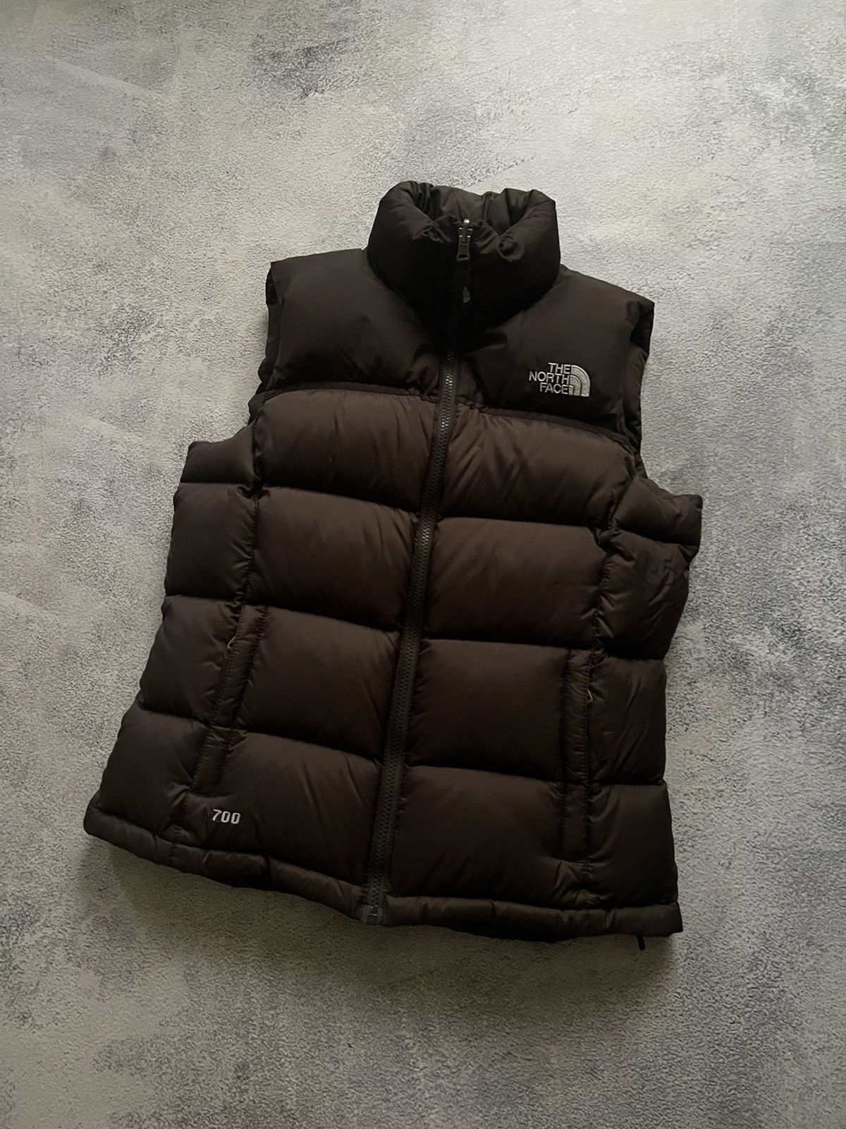 The North Face × Vintage Vintage Y2k Brown 🤎 The North Face 700 Down West 00’s Size S / US 4 / IT 40 - 1 Thumbnail