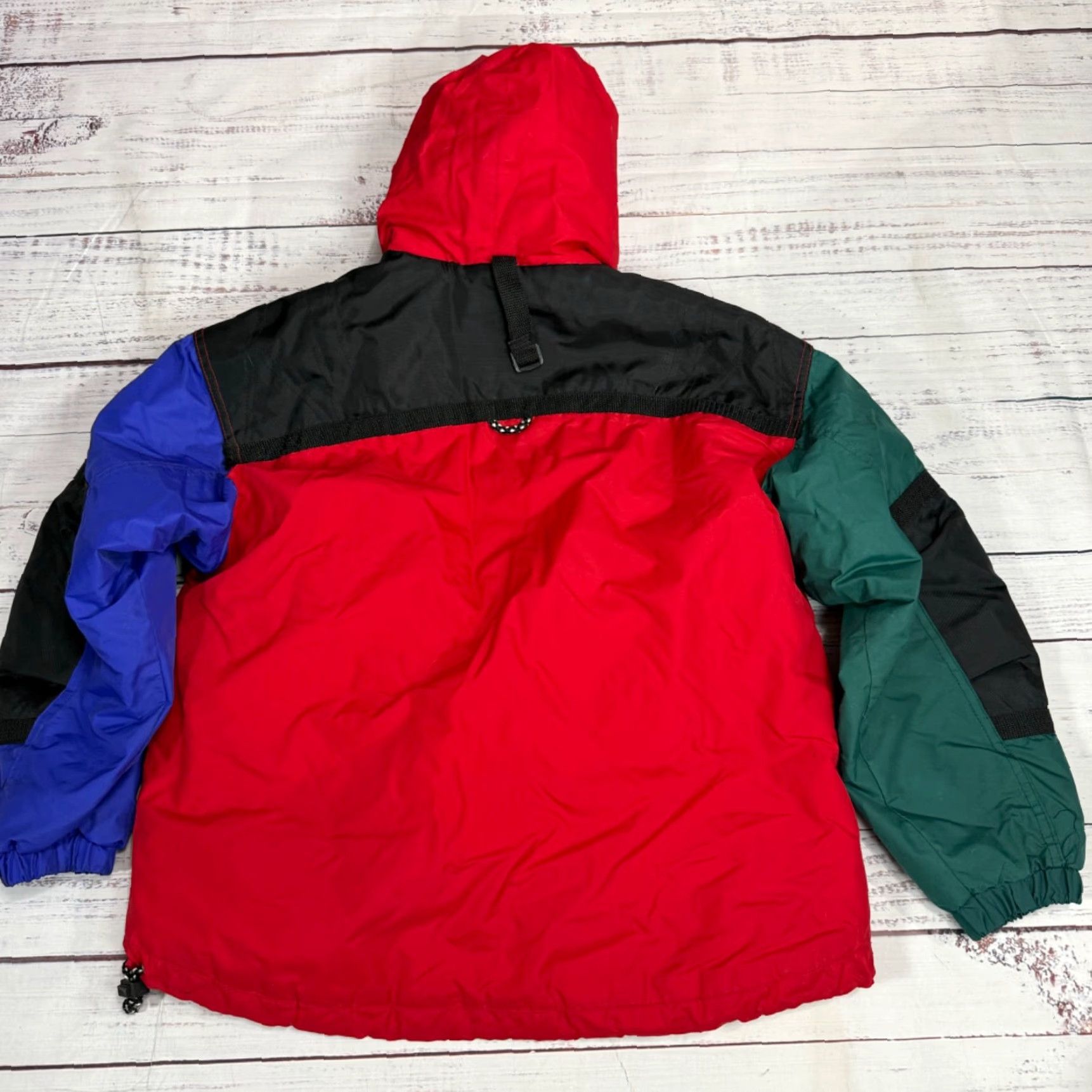 Vintage Vintage Jupa Sports Womens Hooded Jacket Sz 14 Red Nylon 1/4 Zip Pullover Hoodie Ladies Medium Red Nylon 14 Womens Hoodie Size XL / US 12-14 / IT 48-50 - 4 Thumbnail