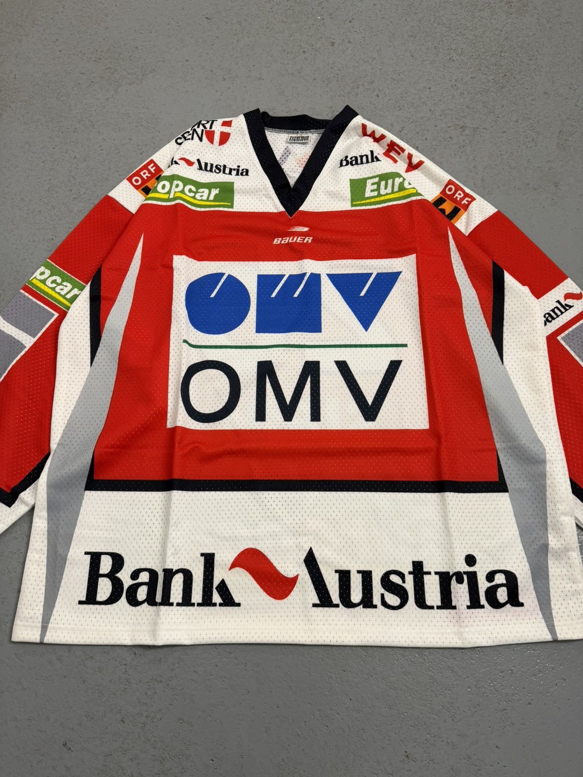 NHL Vintage Austria NHL Bauer OMV Siedl 25 Jersey Size US XL / EU 56 / 4 - 5 Thumbnail