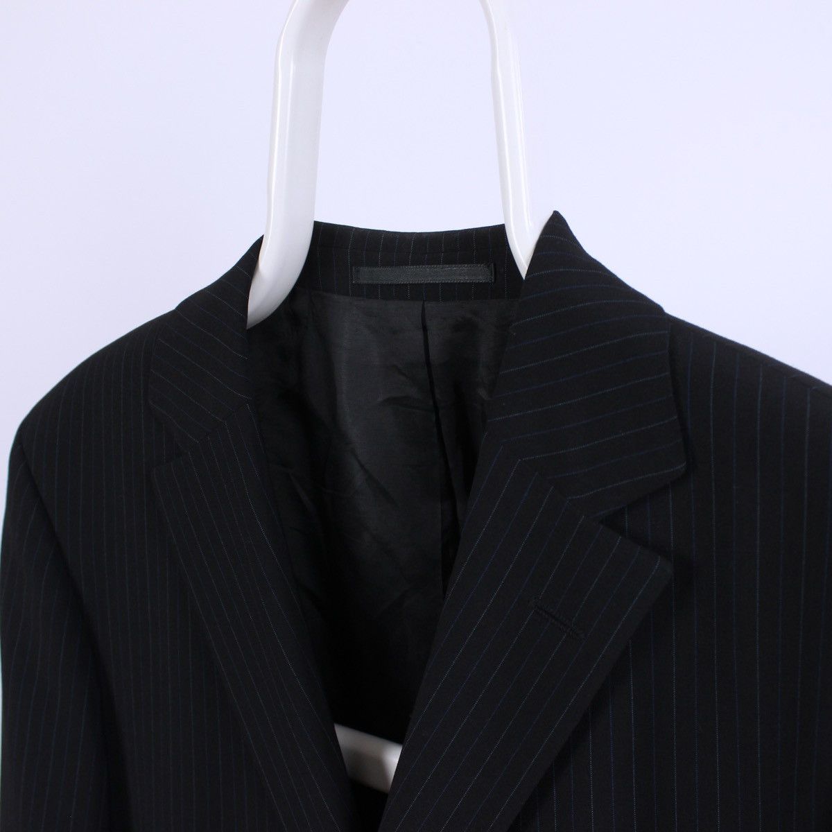 Hugo Boss Hugo Boss Pinstriped Blazer Jacket Size 44R - 3 Thumbnail