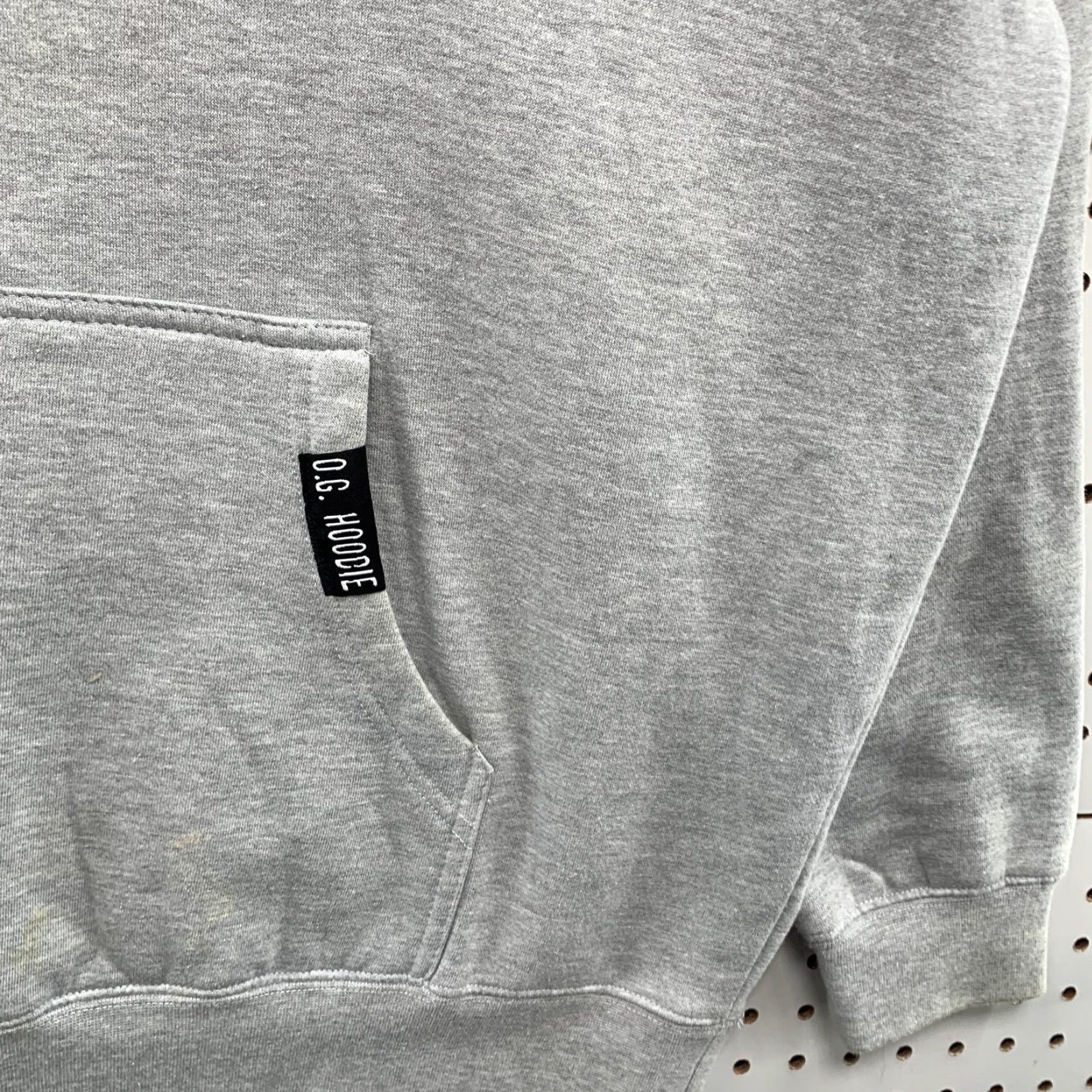 Vintage RAW OG Hoodie Sweatshirt Mens XL Gray Hooded Fleece WIZ Rolling Paper New Size US XL / EU 56 / 4 - 7 Thumbnail