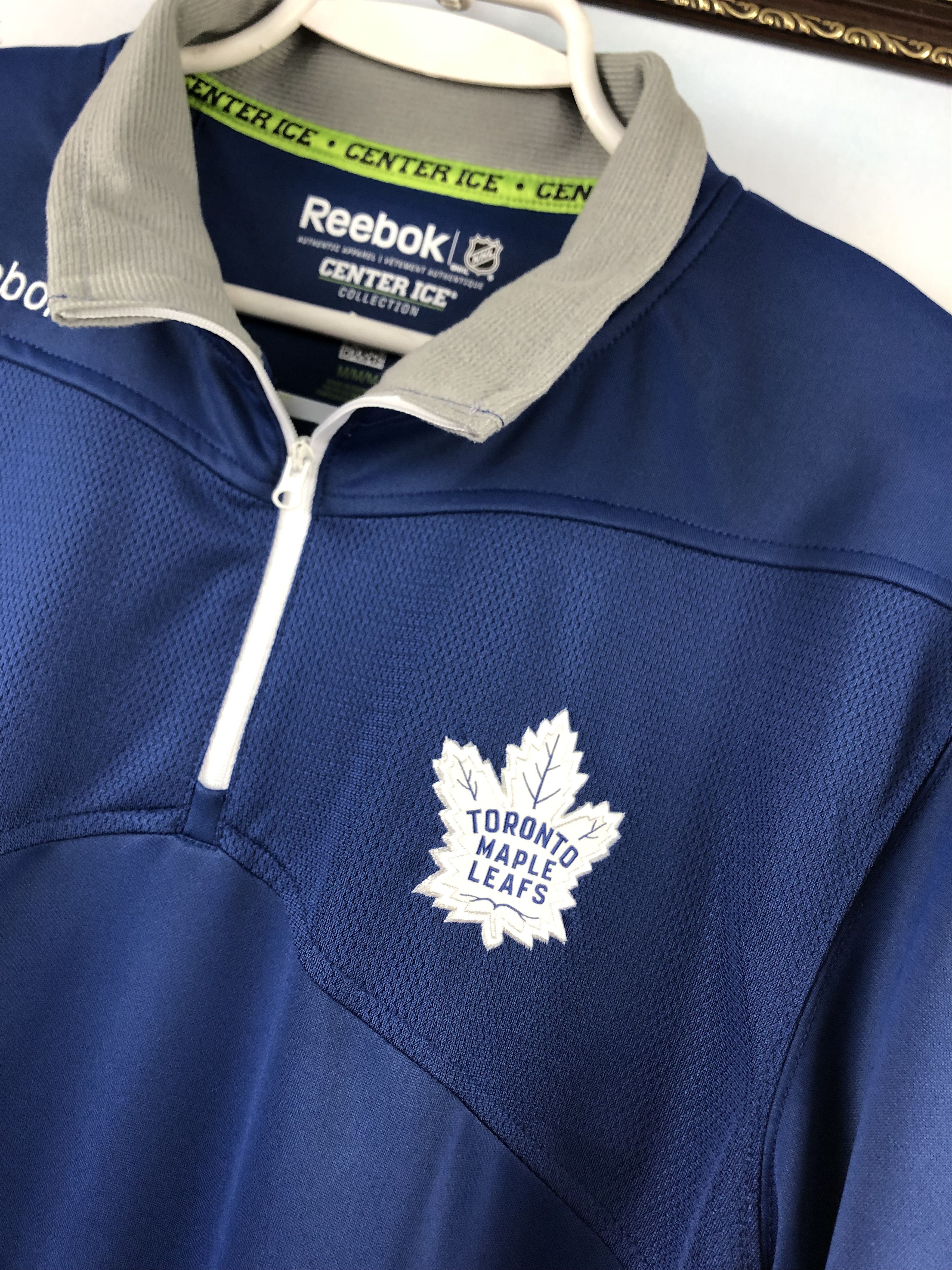 NHL Reebok Toronto Maple Leafs Shirt Long Sleeve Sweatshirt Size US M / EU 48-50 / 2 - 5 Thumbnail