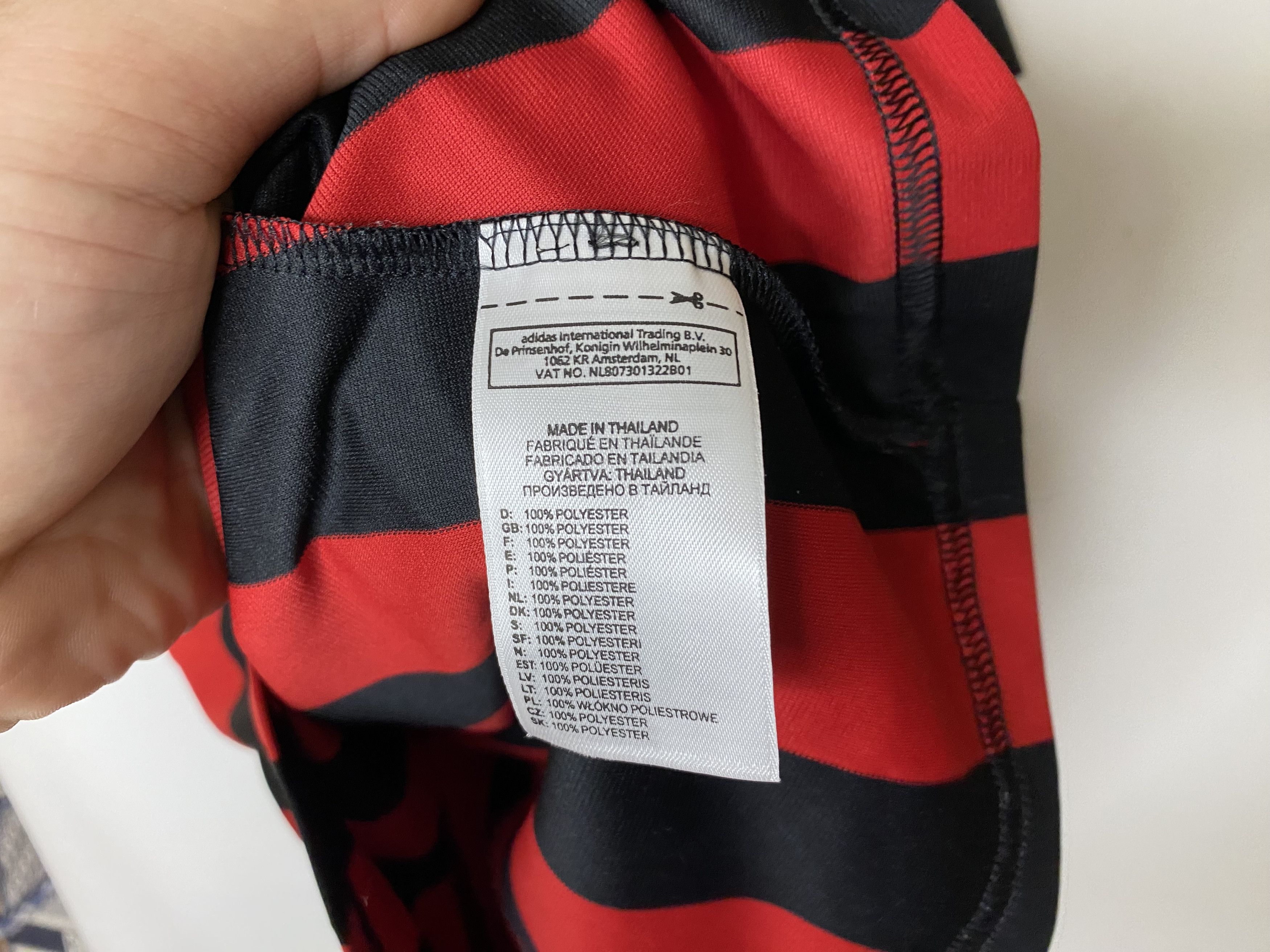 Adidas AC MILAN 2009 HOME PLAYER ISSUE FOOTBALL SHIRT SOCCER JERSEY Size US S / EU 44-46 / 1 - 7 Thumbnail