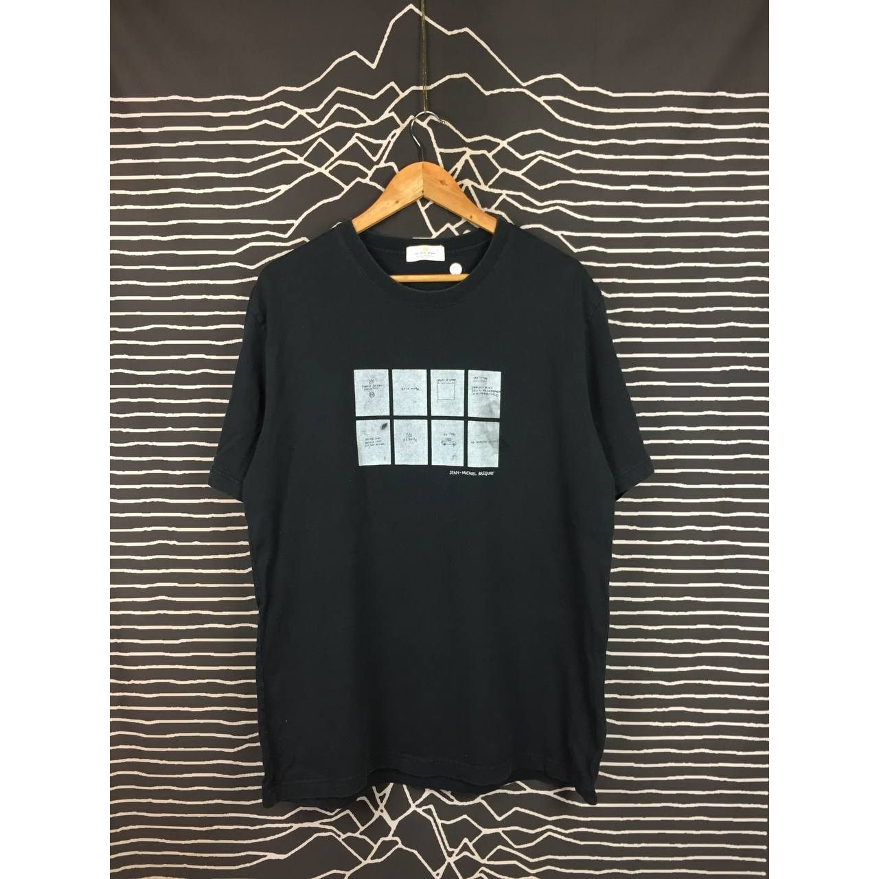 Jean-Michel Basquiat × Uniqlo × Vintage Vtg Jean Michel Basquiat Pop Art Uniqlo Tee Size L Size US L / EU 52-54 / 3 - 2 Thumbnail