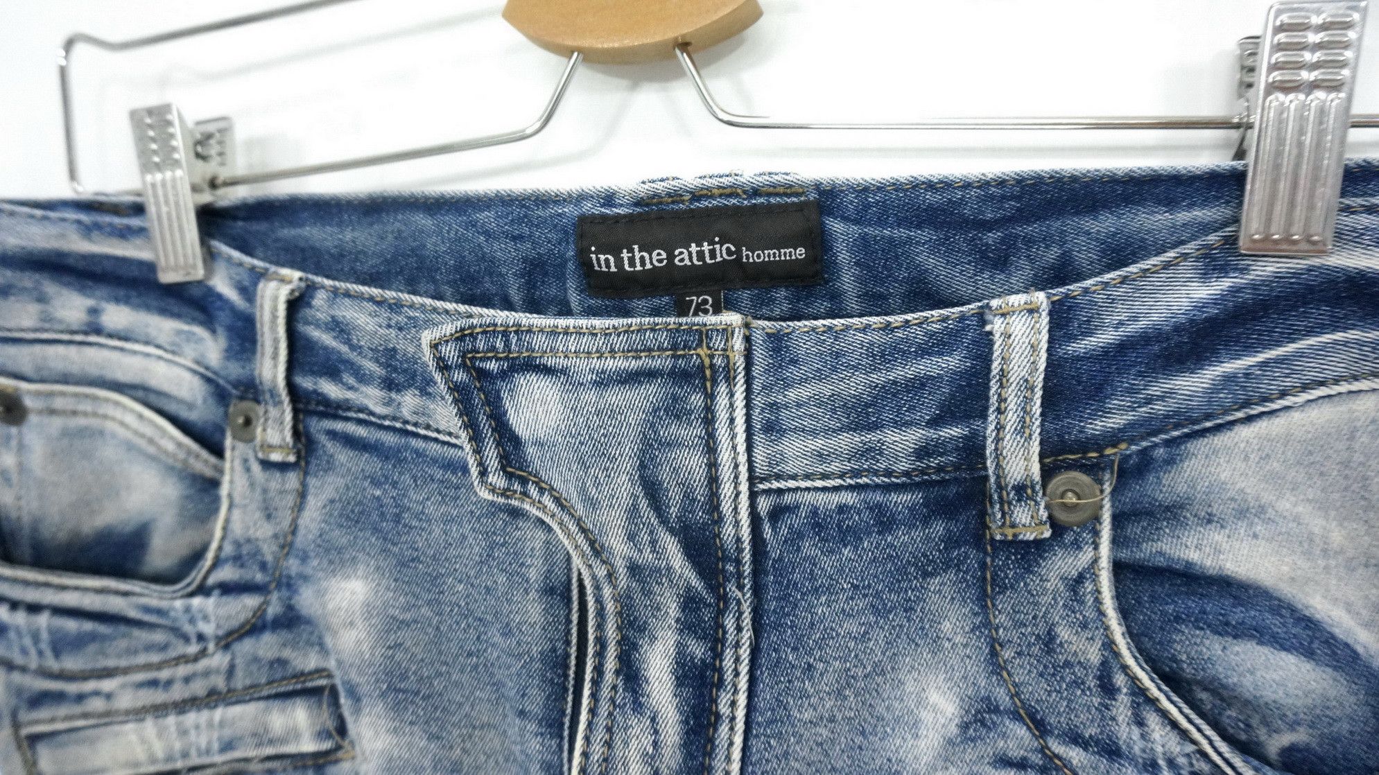 In The Attic Japan IN THE ATTIC Biker Jeans Size US 28 / EU 44 - 4 Thumbnail