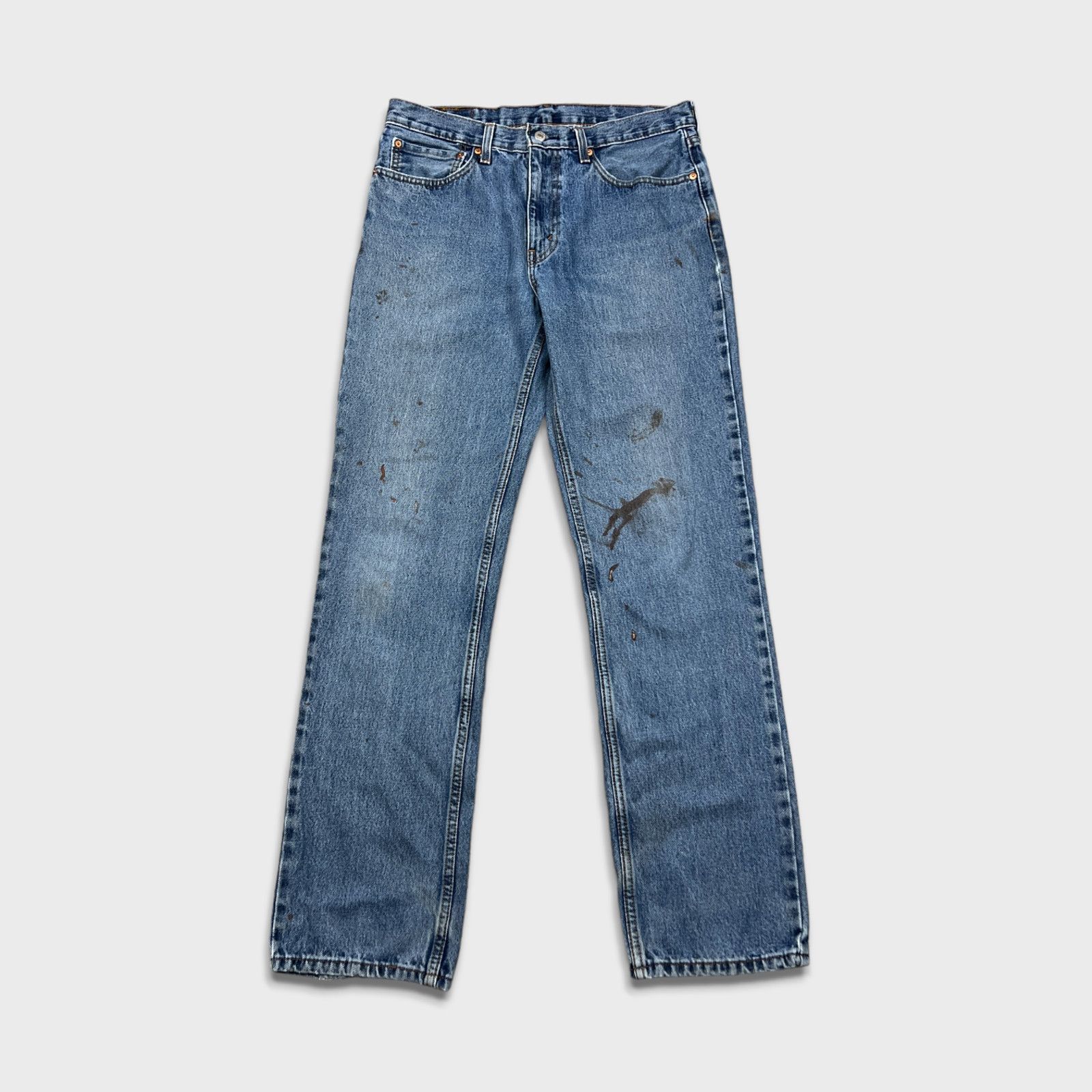 Levi's × Vintage Levi's 516 Jeans Mens 34x34 Slim Straight Light Wash Denim Size US 34 / EU 50 - 1 Thumbnail
