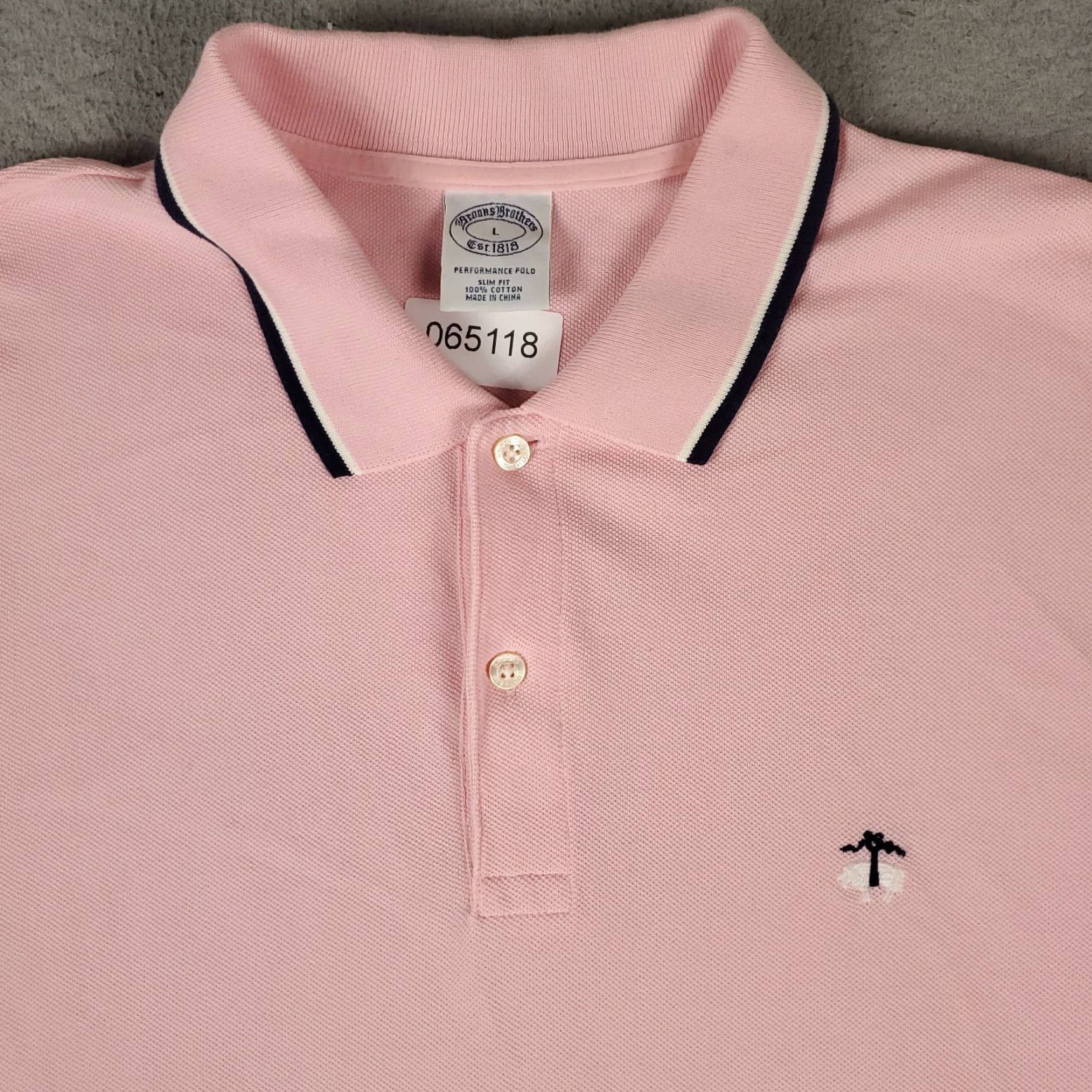 Brooks Brothers Brooks Brothers Polo Shirt Mens L Pink Short Sleeve Button Collared Knit Cotton Slim Fit Casual Modern Preppy 90s? (No, remove question) Size US L / EU 52-54 / 3 - 2 Thumbnail