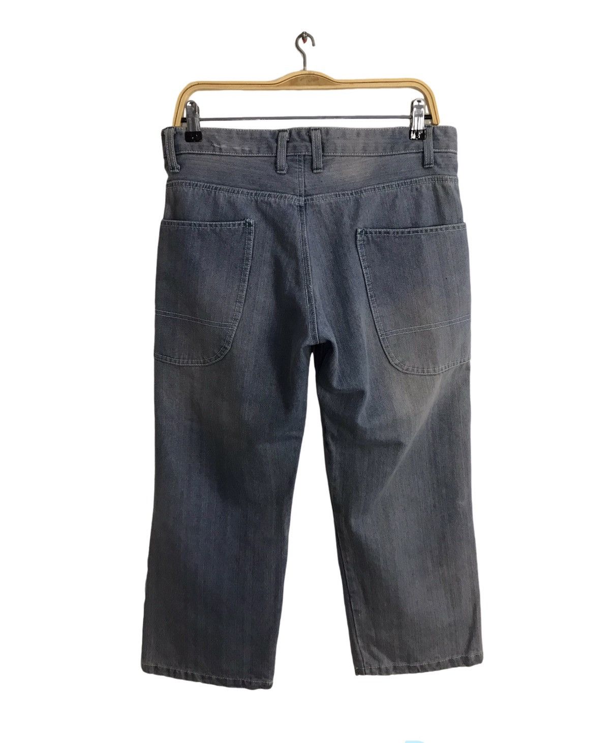 Japanese Brand × Vintage Vintage Japanese Brand Zipper Denim Short Size US 31 - 2 Thumbnail