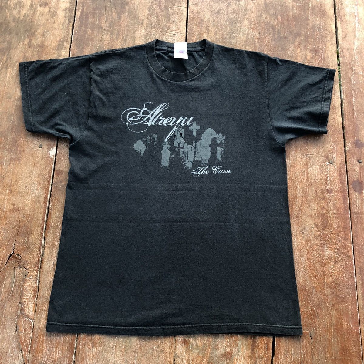 Band Tees Vintage Faded Atreyu American Metalcore Band Rare T Shirt Size US L / EU 52-54 / 3 - 2 Thumbnail