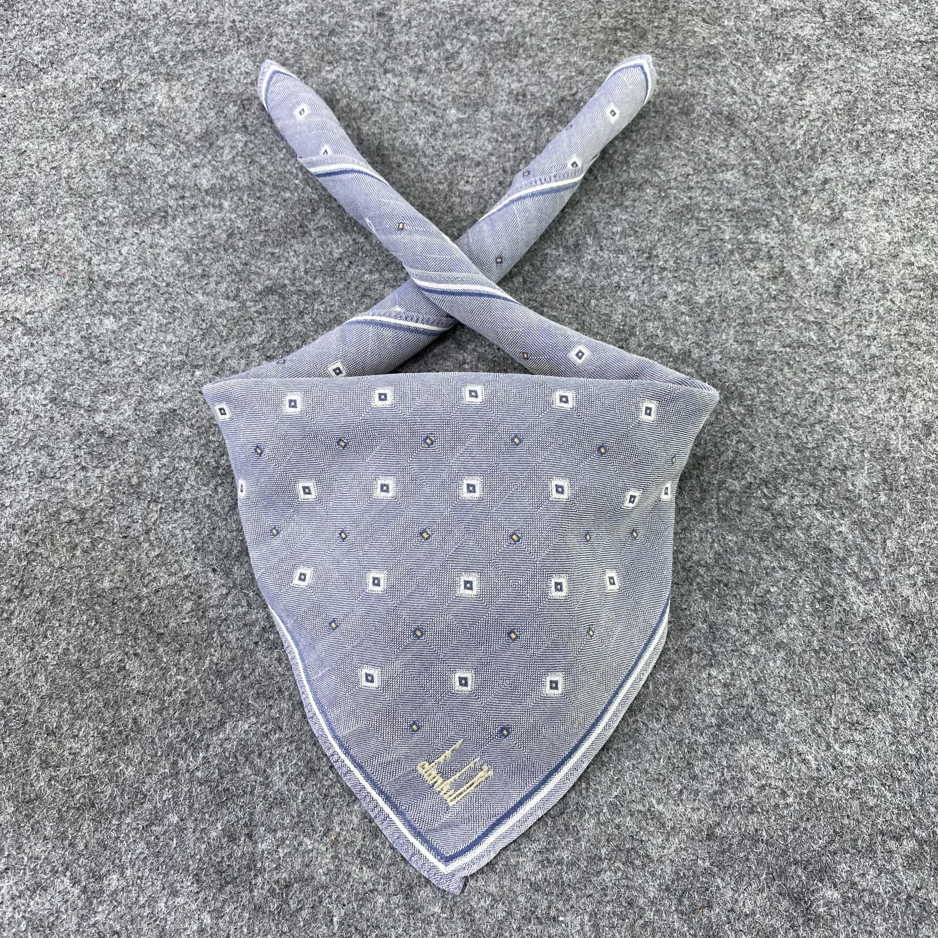 Alfred Dunhill × Vintage Alfred Dunhill Handkerchief / Bandana / Neckerchief-B581 Size ONE SIZE - 2 Thumbnail