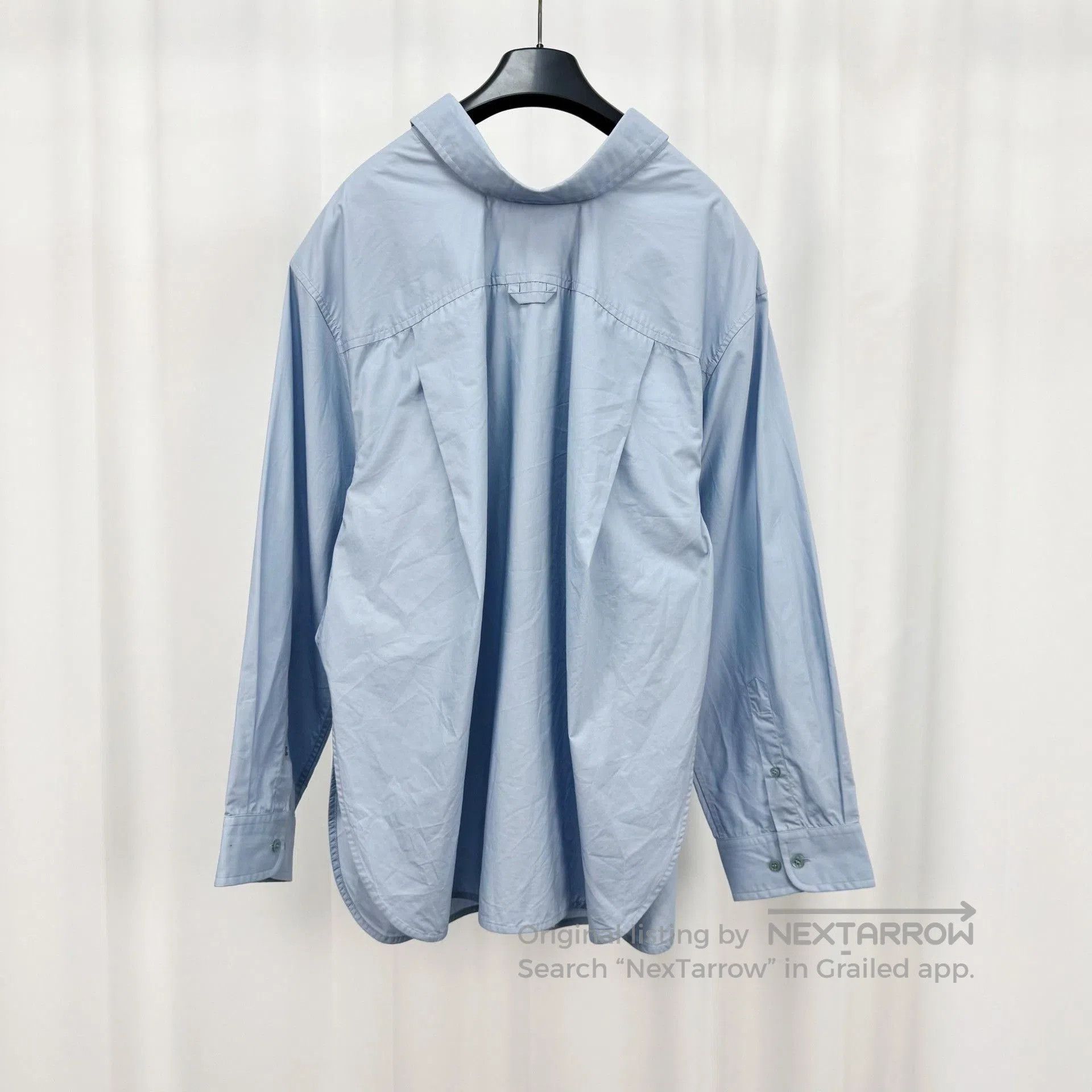 Balenciaga Balenciaga Embroidered Letter Shirt. Size XS / US 0-2 / IT 36-38 - 2 Thumbnail