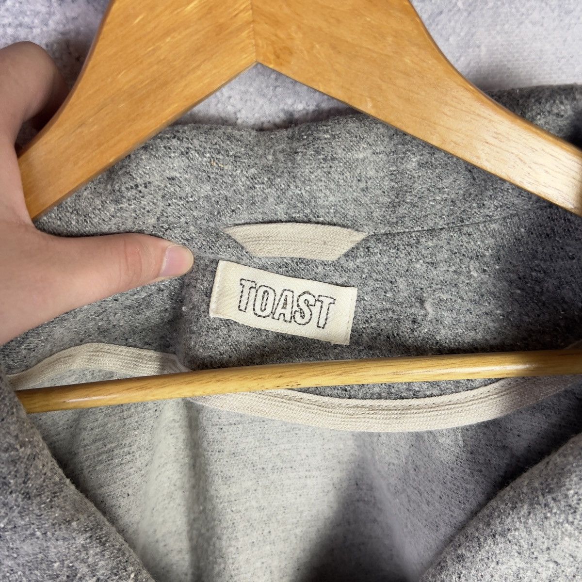 Other Toast Women’s Blazer Jacket Size 12 Gray Wool Long Sleeve’ Size XL / US 12-14 / IT 48-50 - 4 Thumbnail