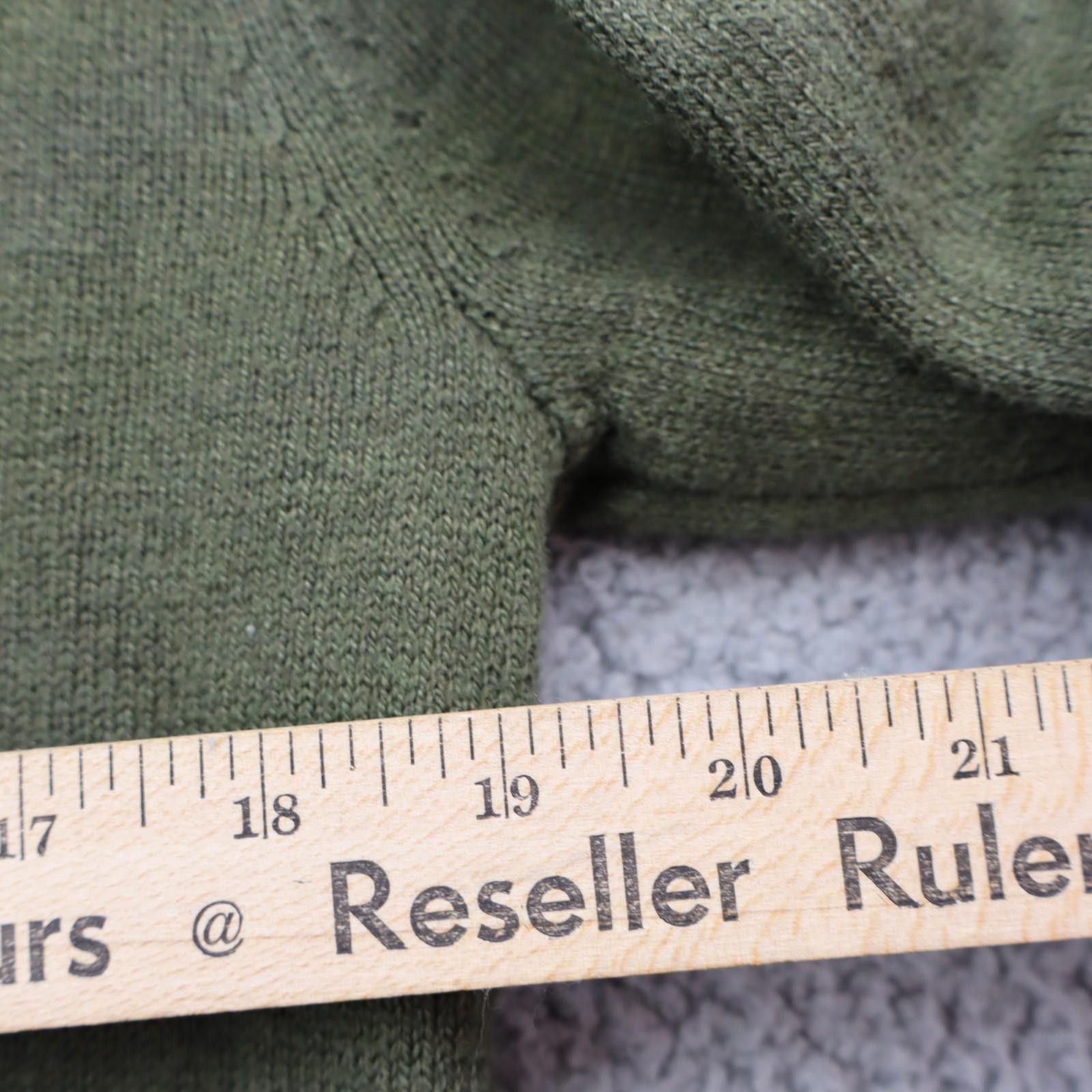 Hollister Hollister Pullover Sweatshirt Men Small 1/4 Zip Cotton Olive Size US S / EU 44-46 / 1 - 5 Thumbnail