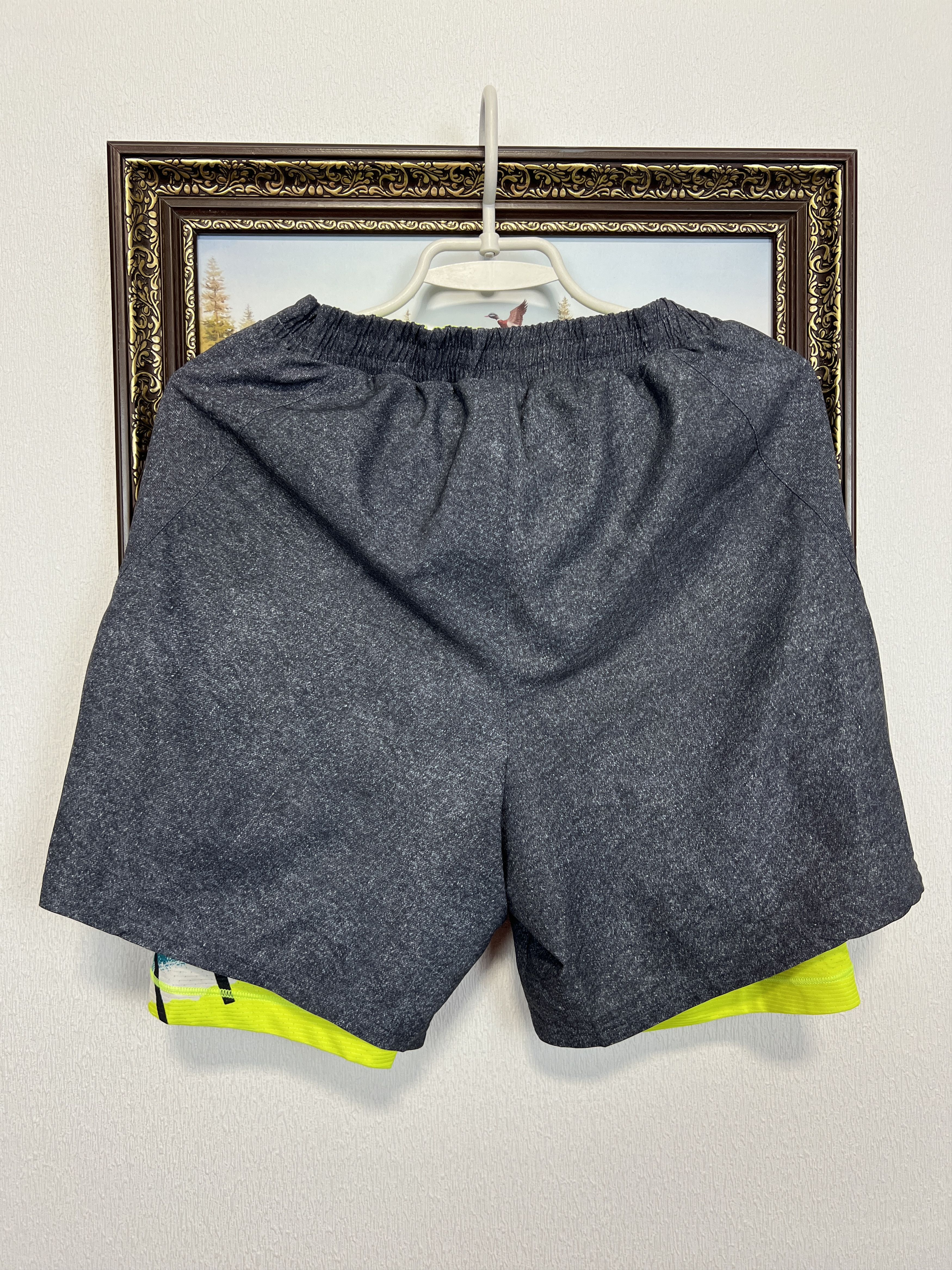 Nike Challenge Court Andre Agassi US Open Denim Tennis Shorts Size US 32 / EU 48 - 11 Thumbnail