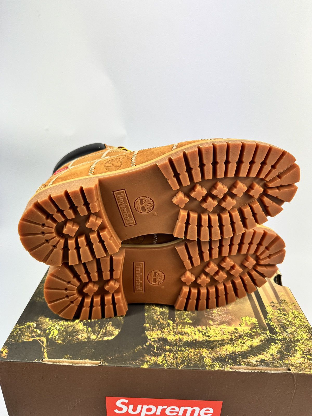 Timberland x SUPREME 6’’ PATCHWORK BOOTS Size US 9.5 / EU 42-43 - 6 Thumbnail