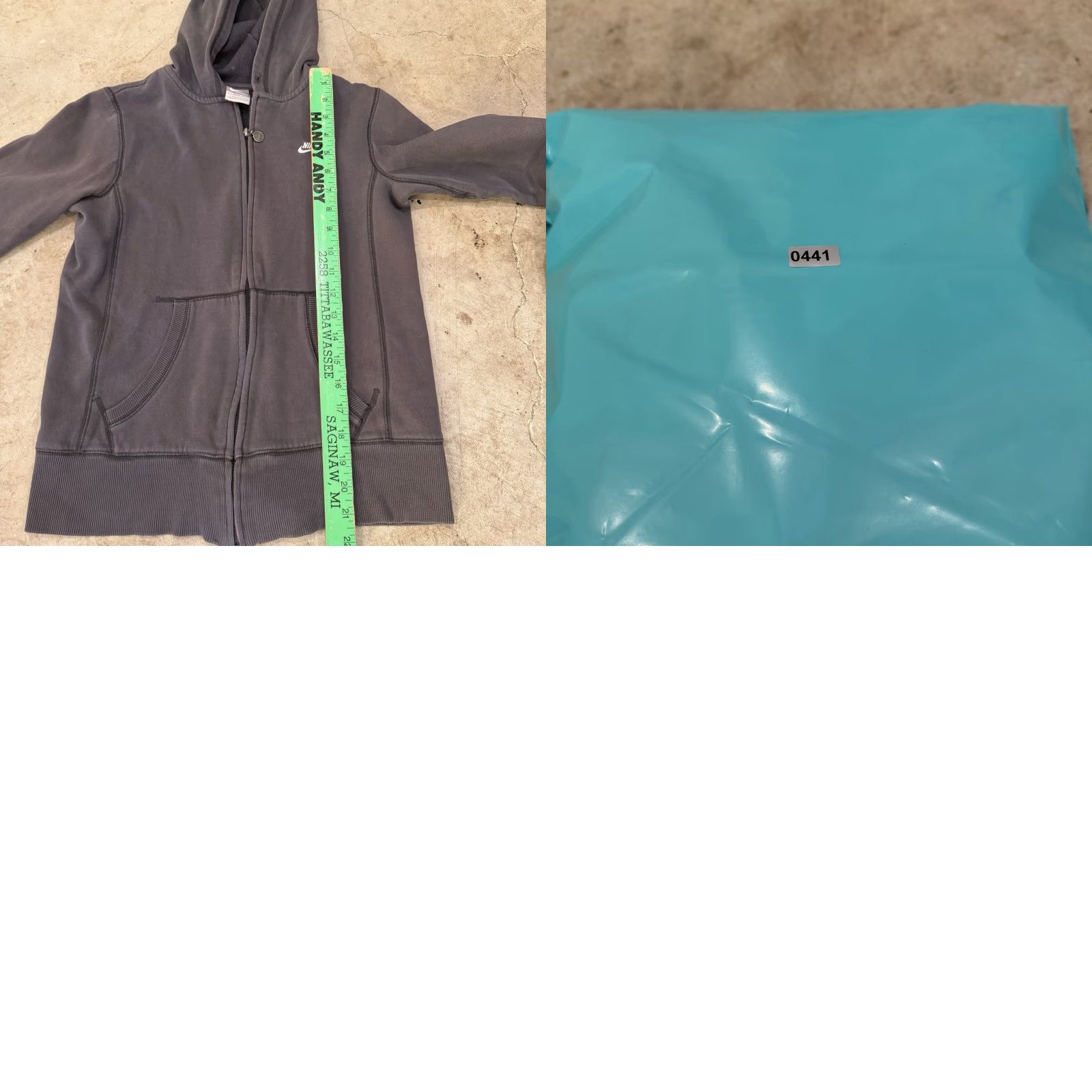 Nike VINTAGE Nike Sportswear Y2K Gray Hoodie Full Zip Up Womens Medium Size M / US 6-8 / IT 42-44 - 8 Thumbnail