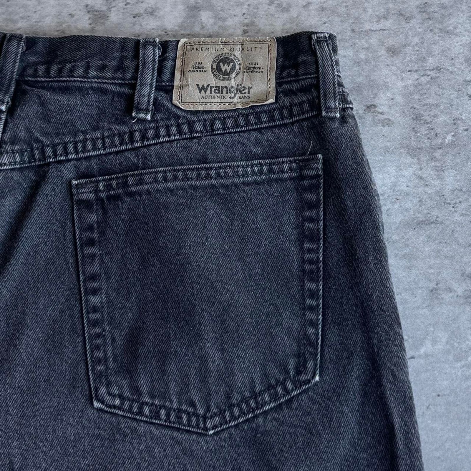 Vintage Vintage Y2K Faded Black Embroidered Grunge Opium Denim Jeans Size US 38 / EU 54 - 3 Thumbnail
