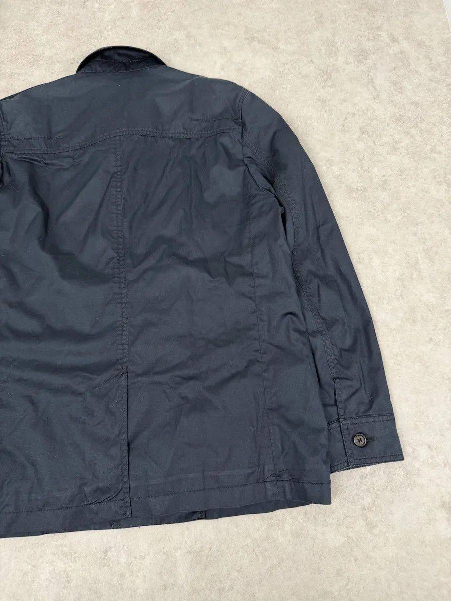 Dior AW2009 Dior Saharienne Navy Buttoned Jacket by Kris Van Assche Size US M / EU 48-50 / 2 - 6 Thumbnail
