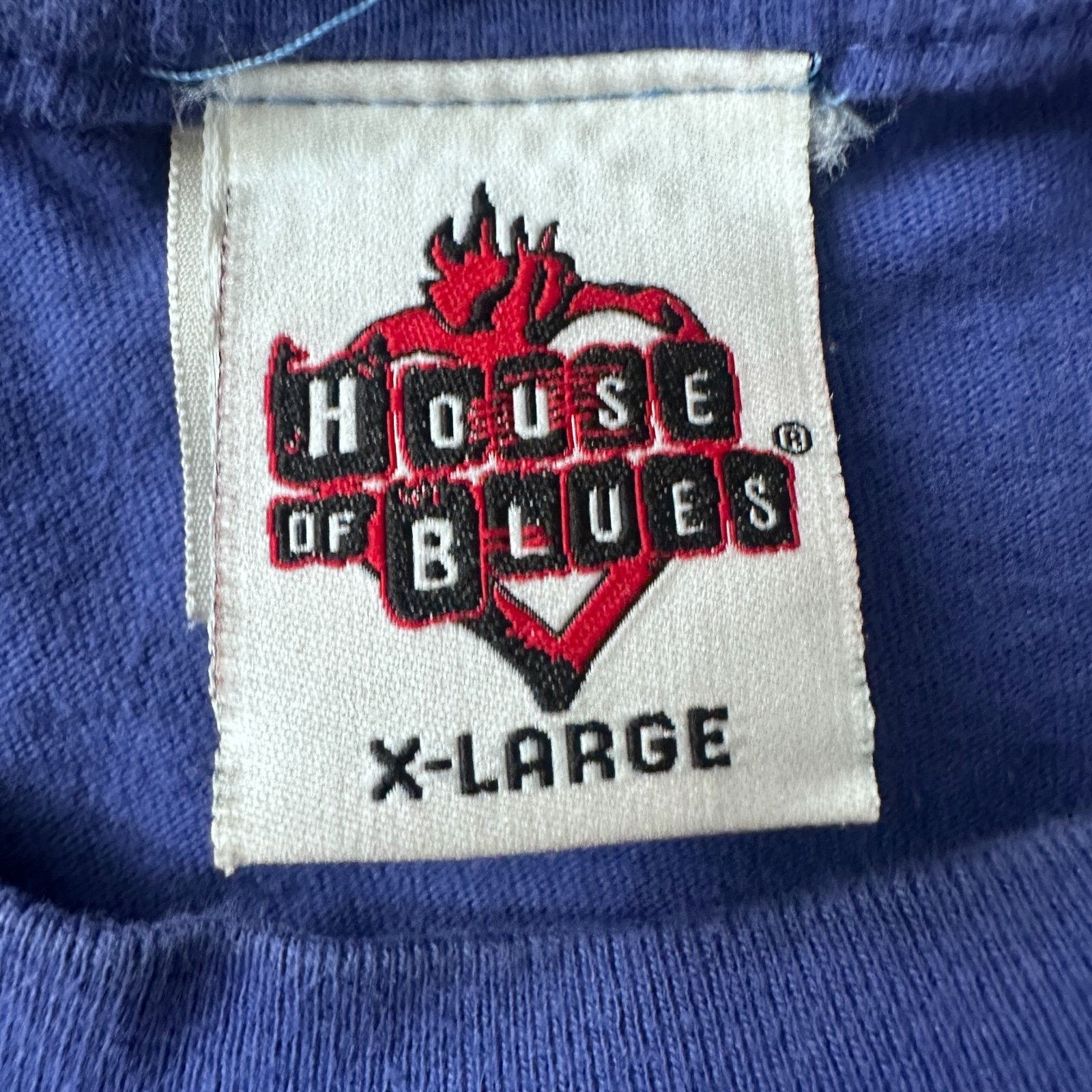 Other Vintage House of Blues Devil Fishing T-Shirt Men’s XL Blue Size US XL / EU 56 / 4 - 4 Thumbnail