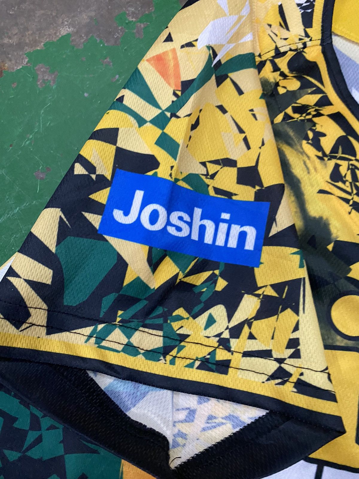 MLB Rare❗️ HANSHIN TIGERS × MIZUNO JAPAN FULL PRINT JERSEY SHIRT Size US M / EU 48-50 / 2 - 5 Thumbnail
