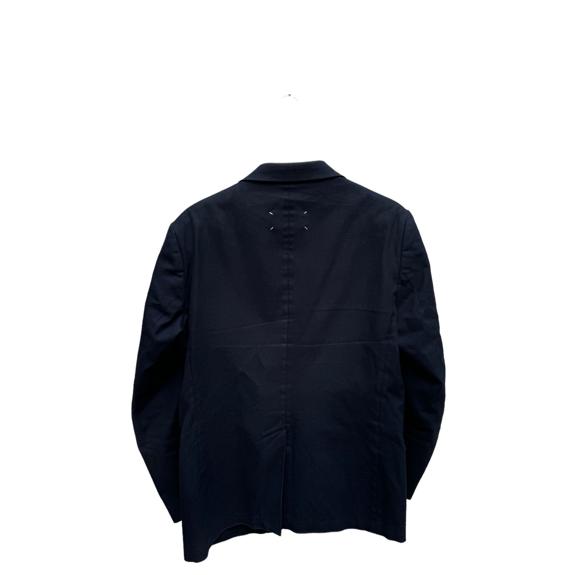 Maison Margiela 4 Stitches Navy Wool Blazer Jacket Size US M / EU 48-50 / 2 - 5 Thumbnail