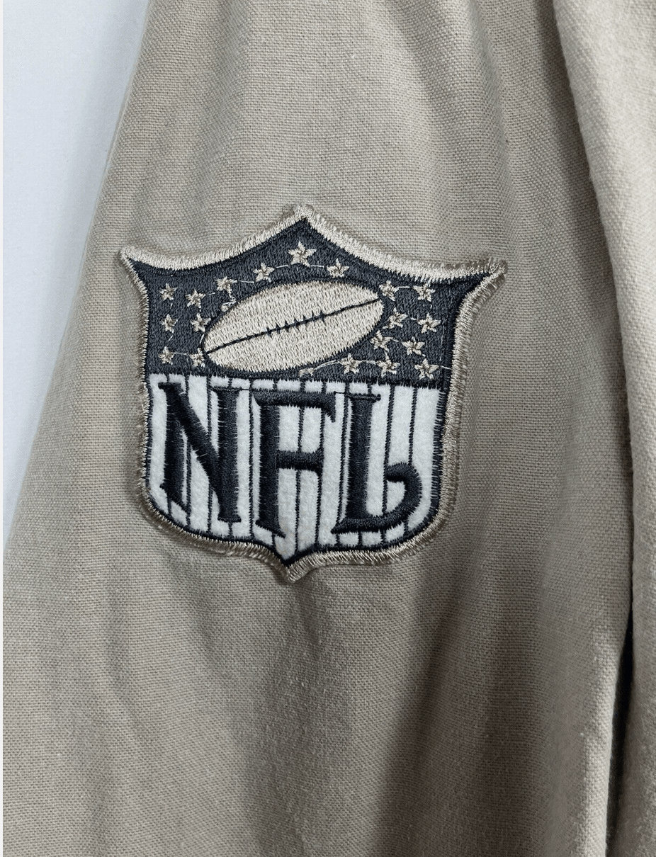 Nutmeg Oakland RAIDERS X 80's 90's NUTMEG Mens Large Size US L / EU 52-54 / 3 - 6 Thumbnail