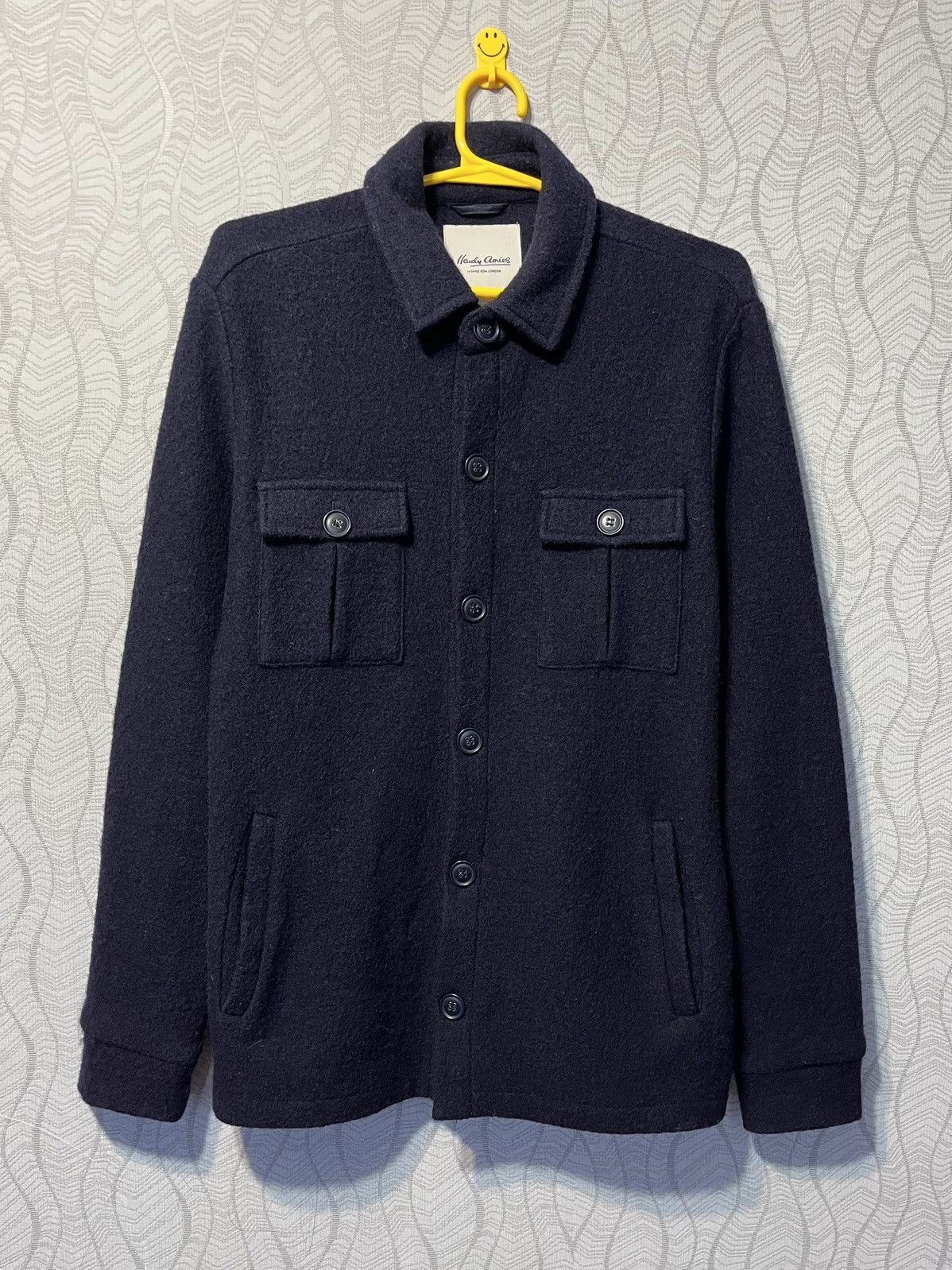 Designer × Hardy Amies Hardy Amies Men’s Dark Navy Wool Overshoot Size M Size US M / EU 48-50 / 2 - 1 Thumbnail