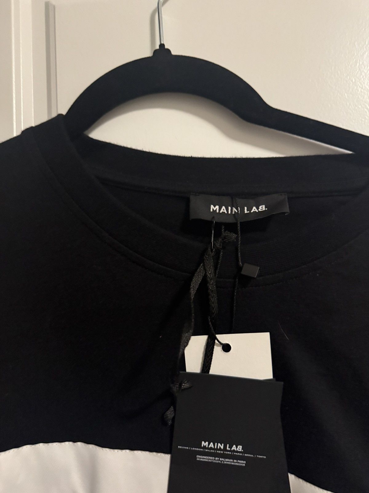 Balmain BALMAIN MAIN LAB - LABEL T - SHIRT Size US M / EU 48-50 / 2 - 3 Thumbnail