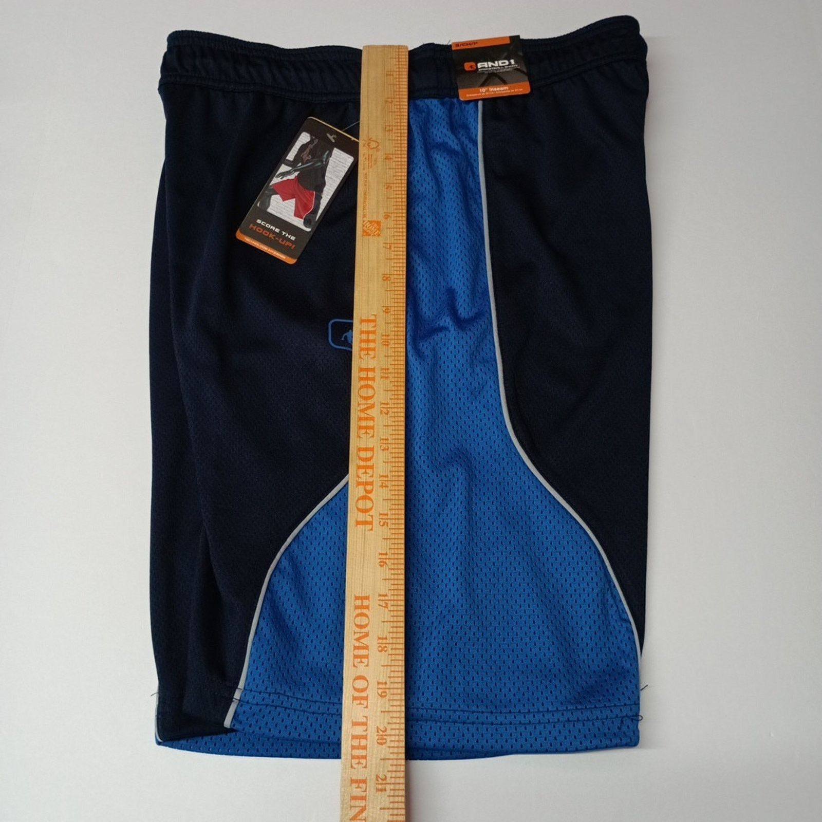 Other 2 AND1 Basketball Shorts Men’s Size S Gray Blue 10" Inseam Size US 30 / EU 46 - 8 Thumbnail