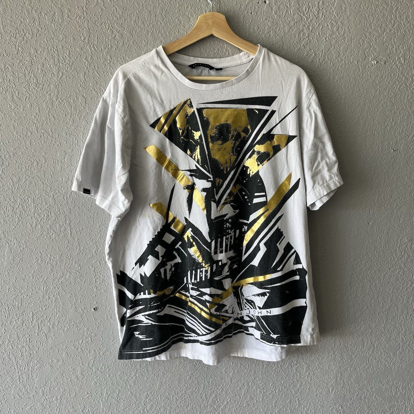 Sean John 2000’s Sean John All Over Print Graphic Tee Men’s Xl Y2K Size US XL / EU 56 / 4 - 1 Thumbnail
