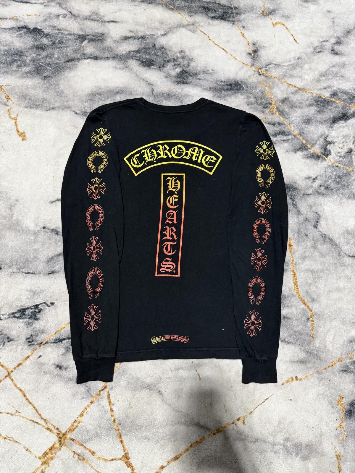 Chrome Hearts Chrome Hearts Gradient T Bar Logo L/S - Sz XS Size US XS / EU 42 / 0 - 1 Thumbnail